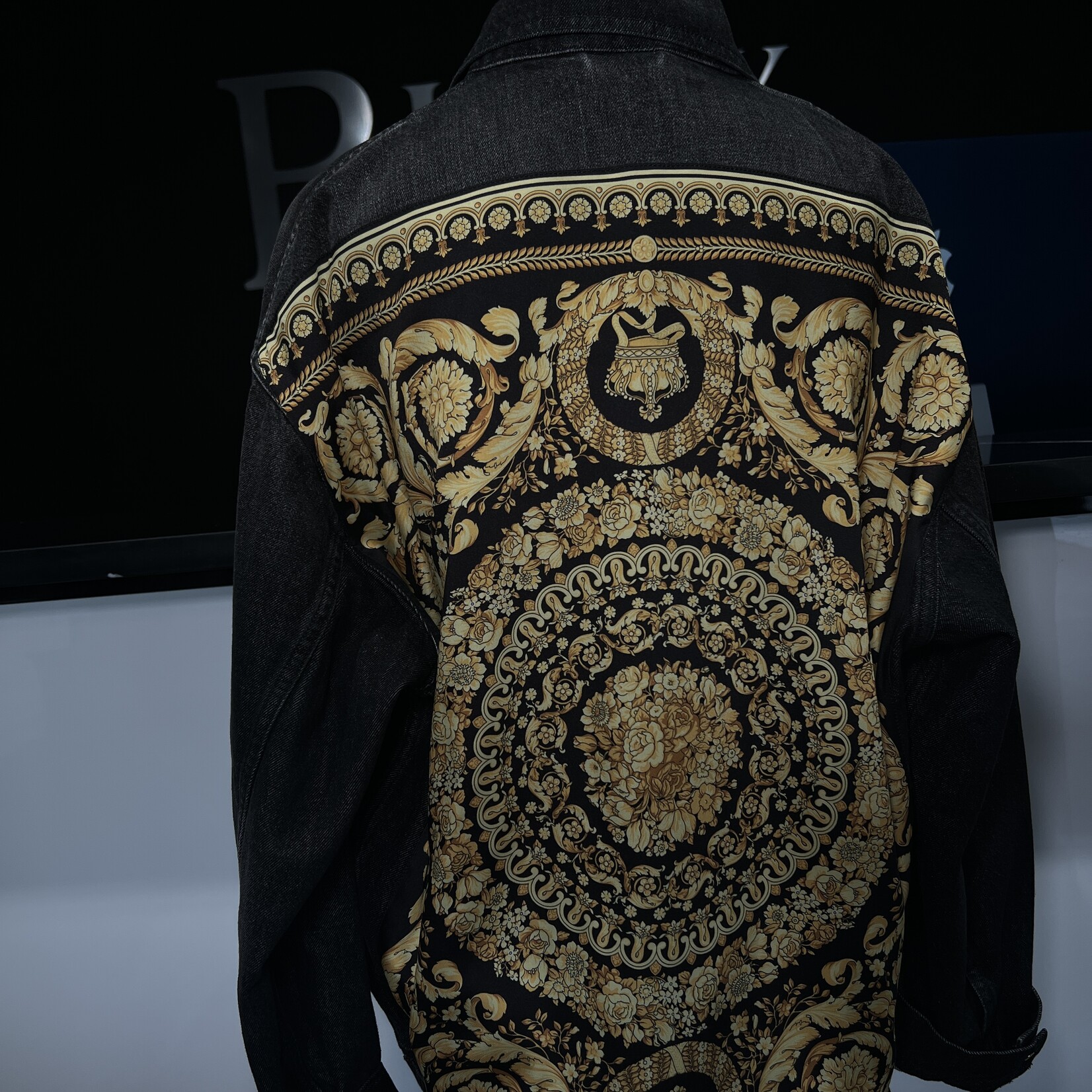 Versace Versace Barooco Denim Jacket