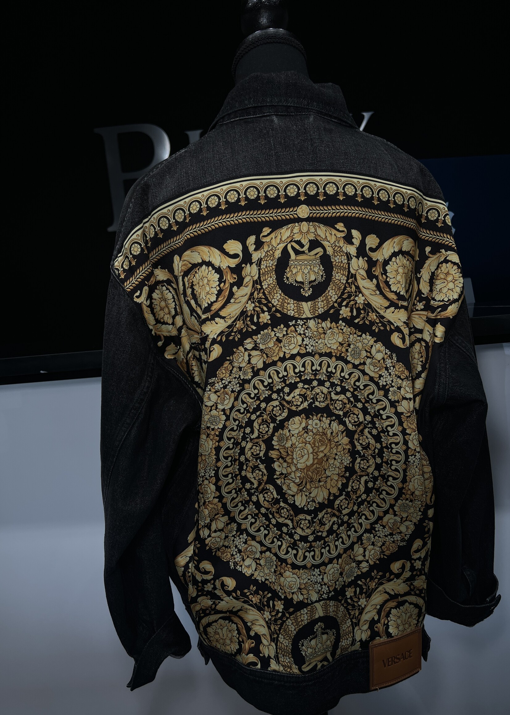 Versace Versace Barooco Denim Jacket