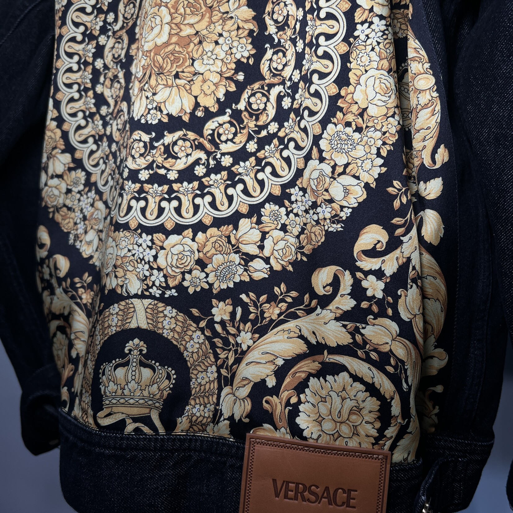 Versace Versace Barooco Denim Jacket
