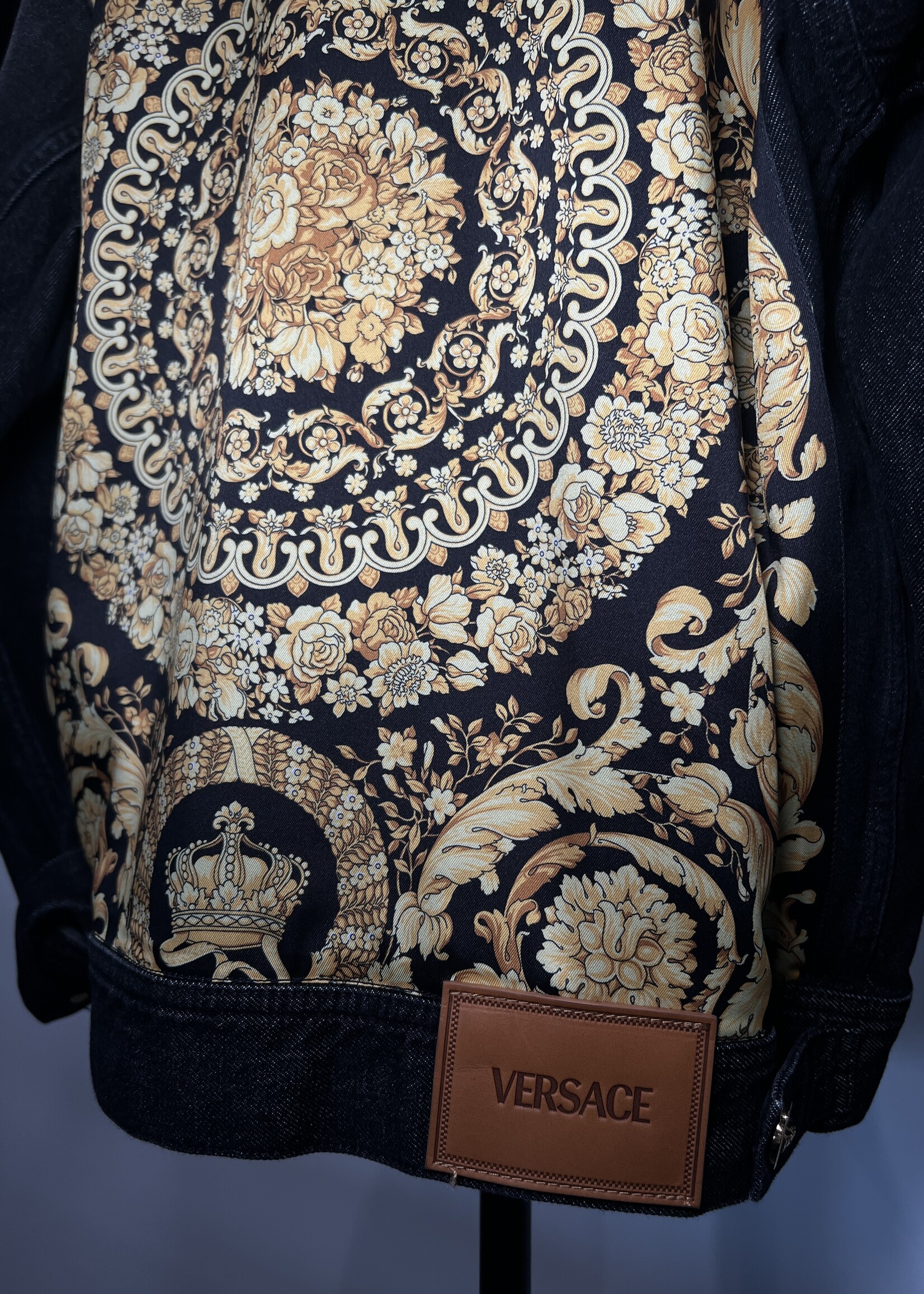 Versace Versace Barooco Denim Jacket
