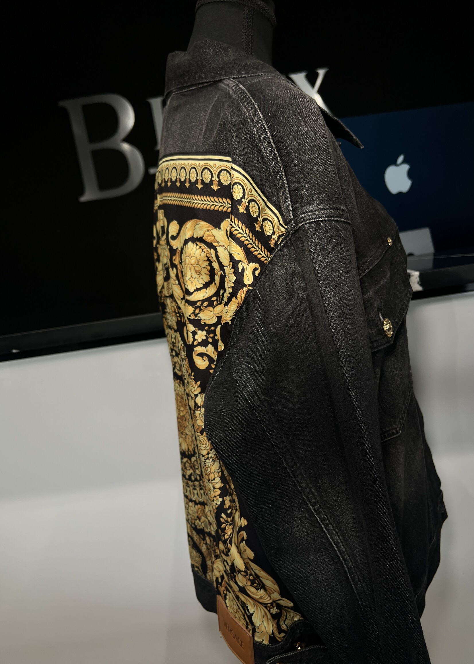 Versace Versace Barooco Denim Jacket