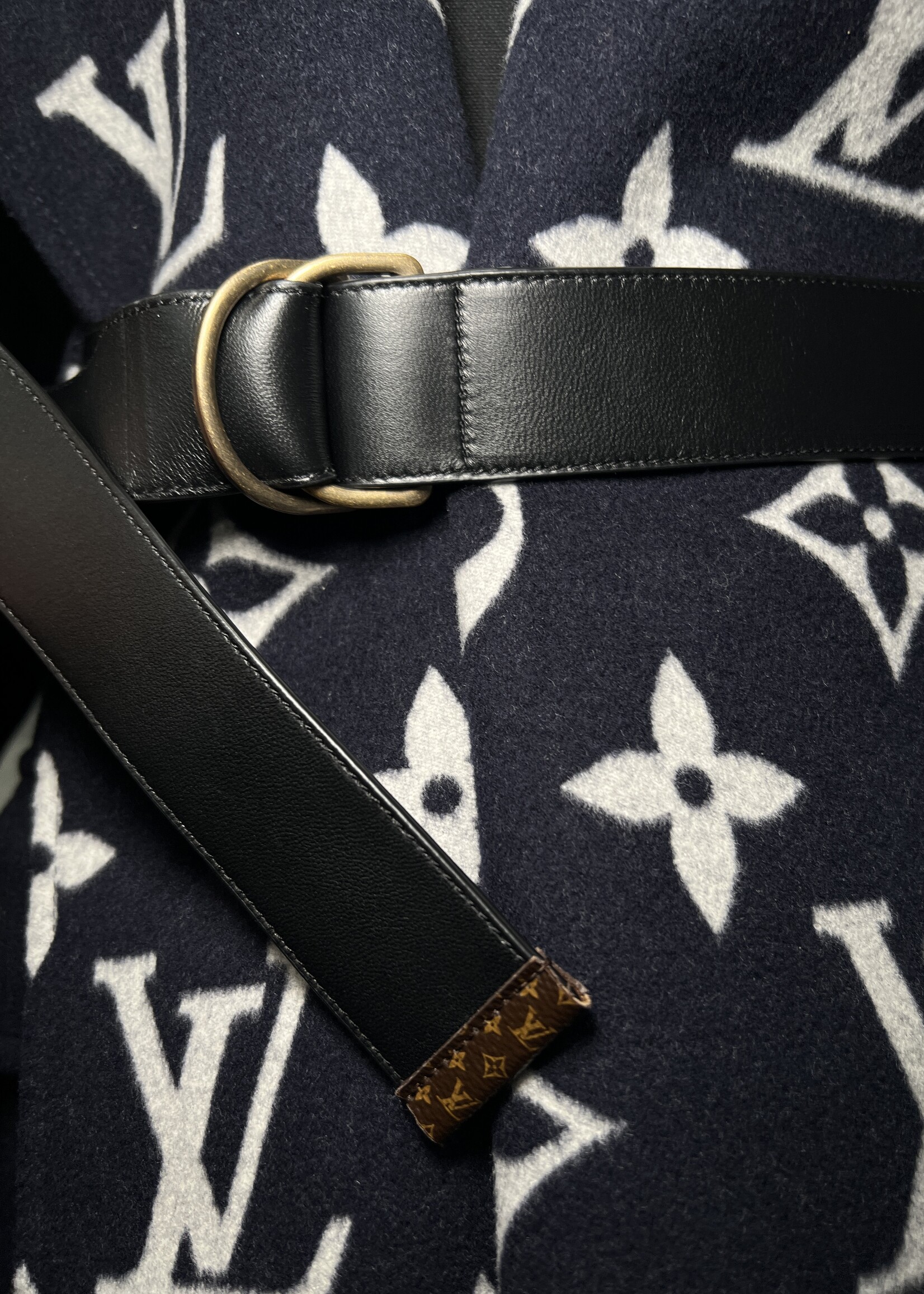 Louis Vuitton Louis Vuitton Belted Logo Jacket