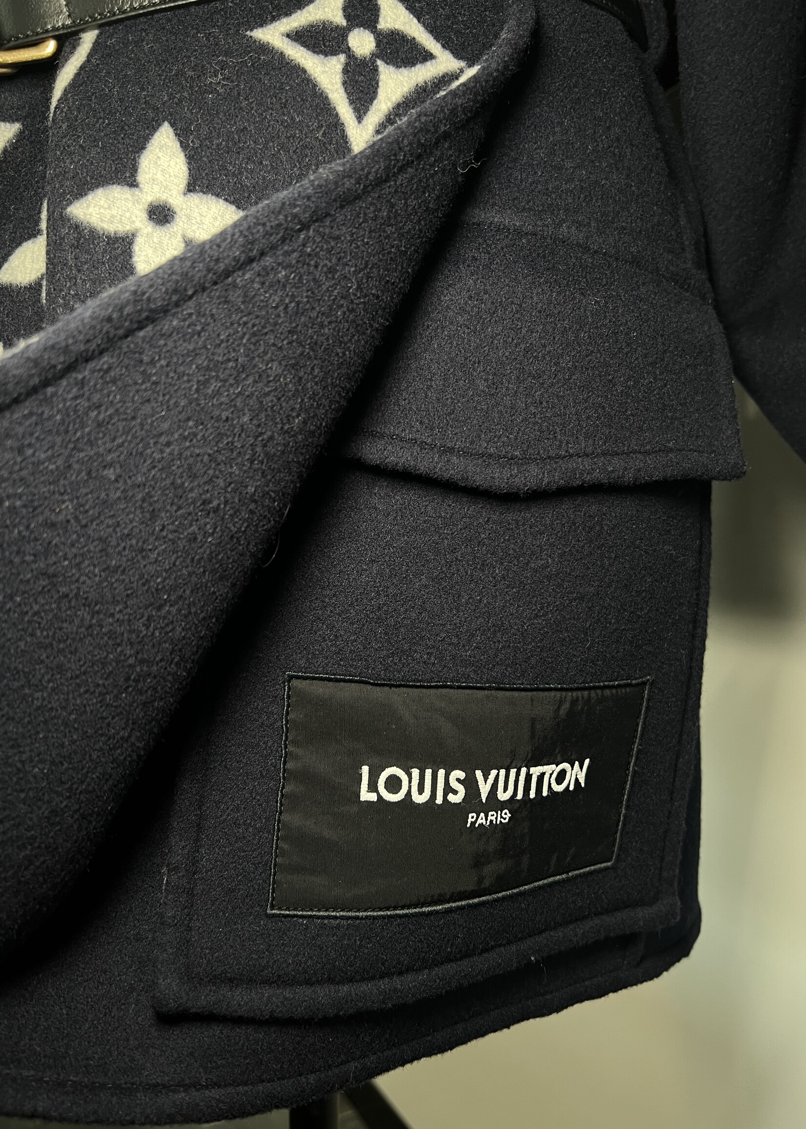 Louis Vuitton Louis Vuitton Belted Logo Jacket