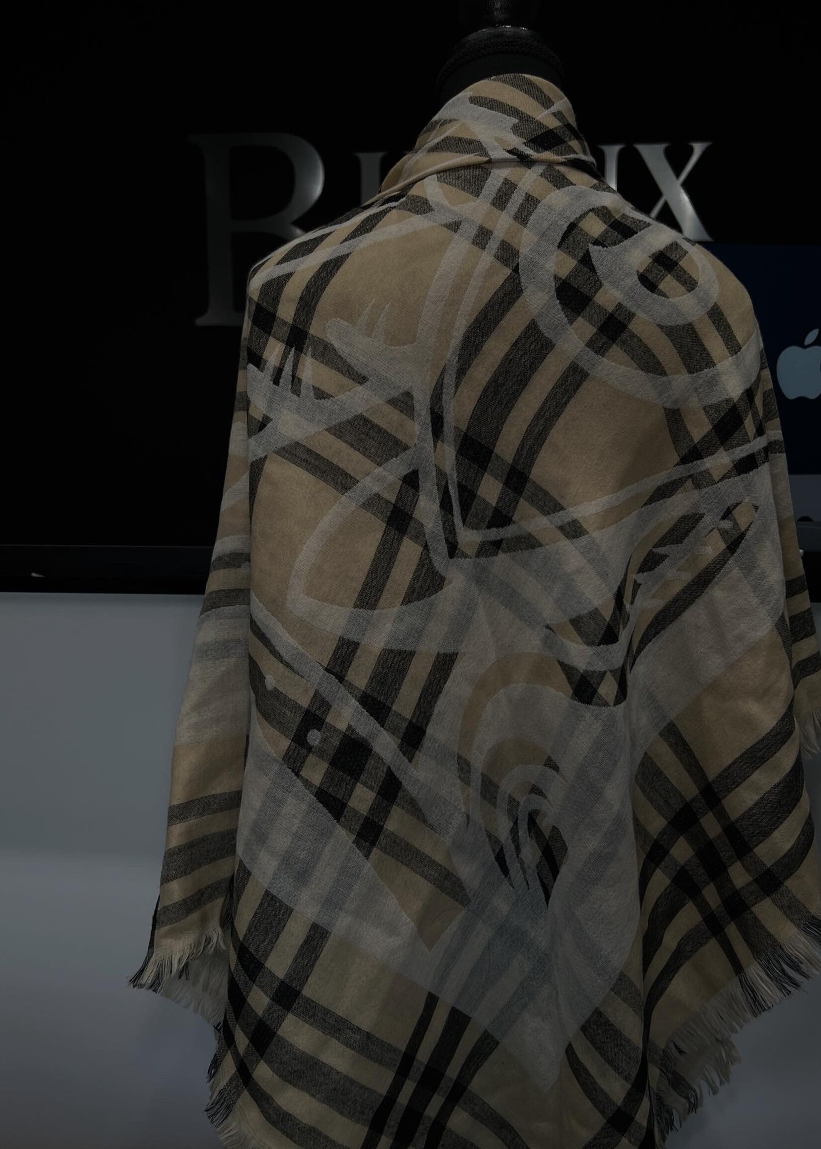 Burberry Burberry EKD Wool Blend Scarf