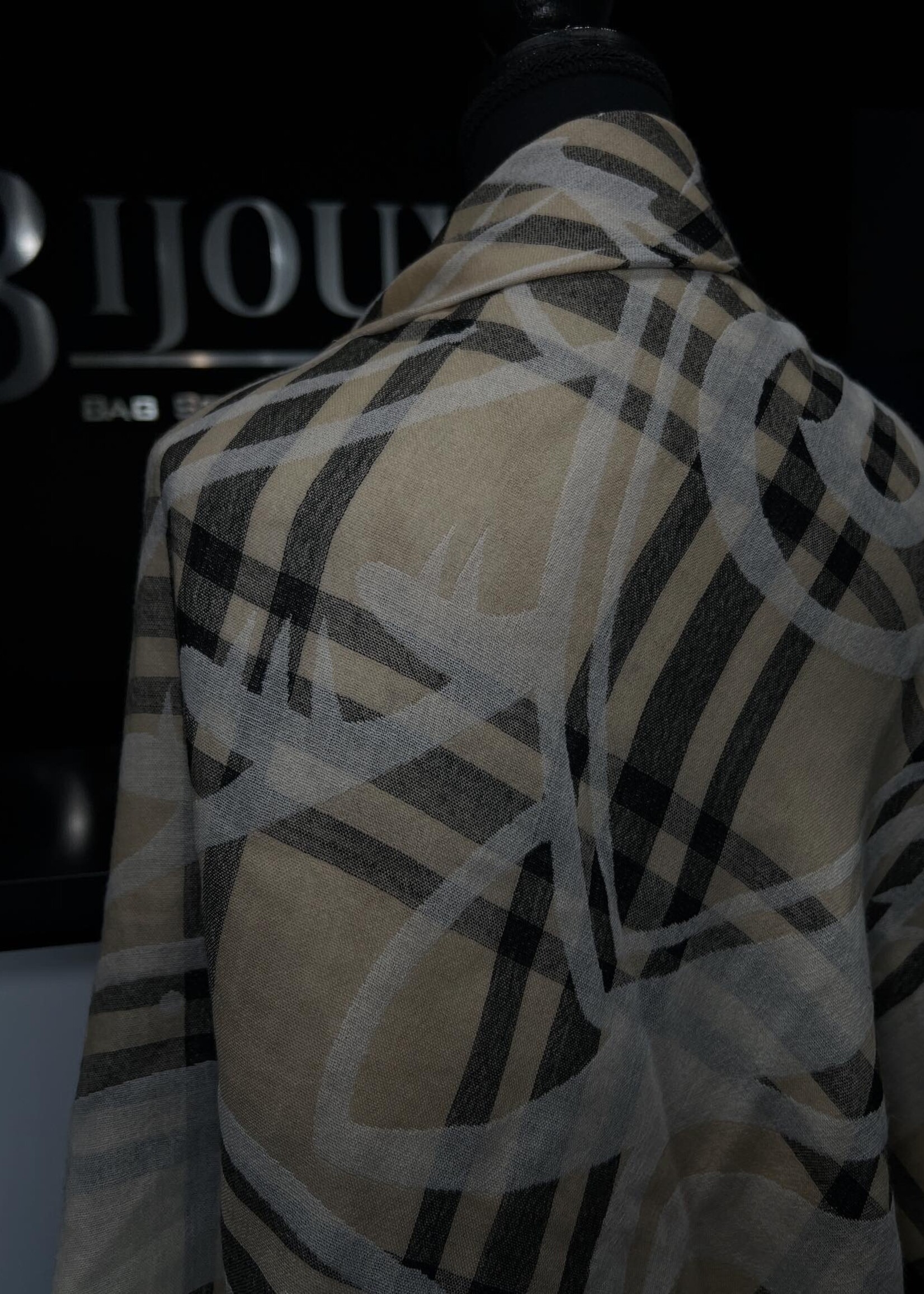 Burberry Burberry EKD Wool Blend Scarf