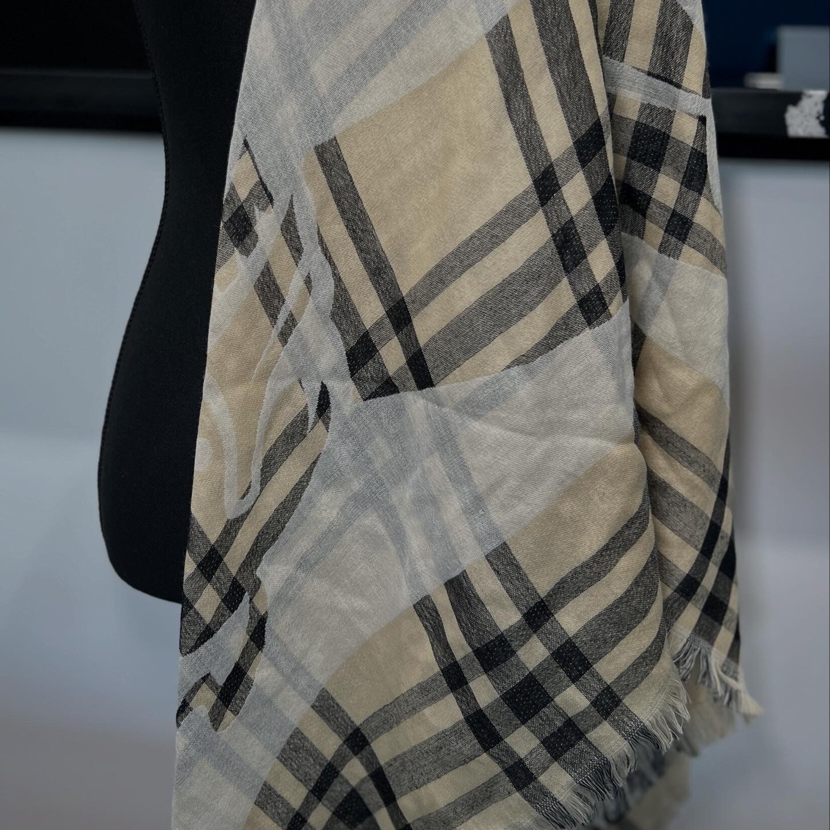 Burberry Burberry EKD Wool Blend Scarf