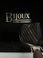 Chanel SOLD- Chanel Double CC Caviar Shoulder