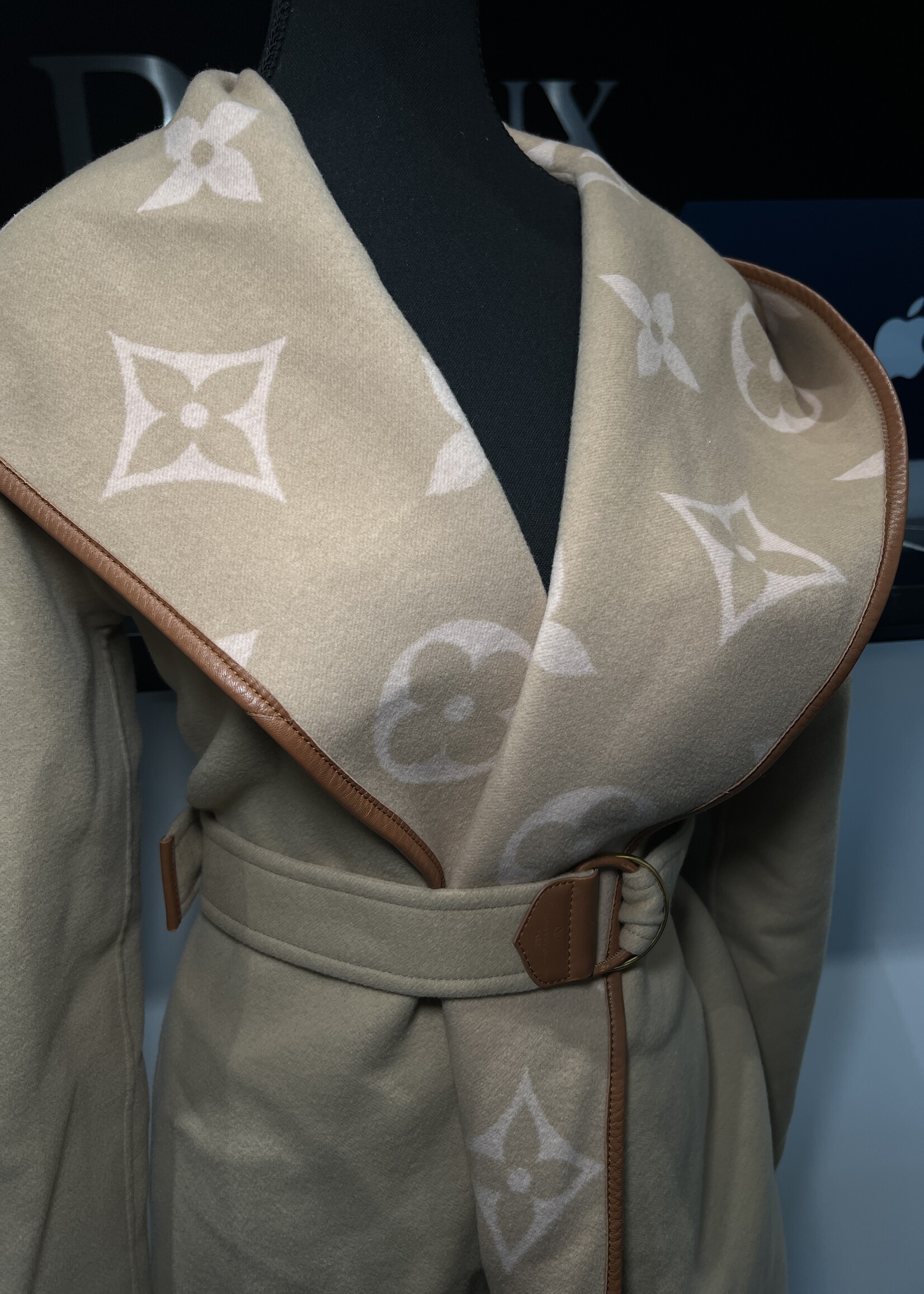 Louis Vuitton SOLD- Louis Vuitton 2022 Wrap Monogram Coat