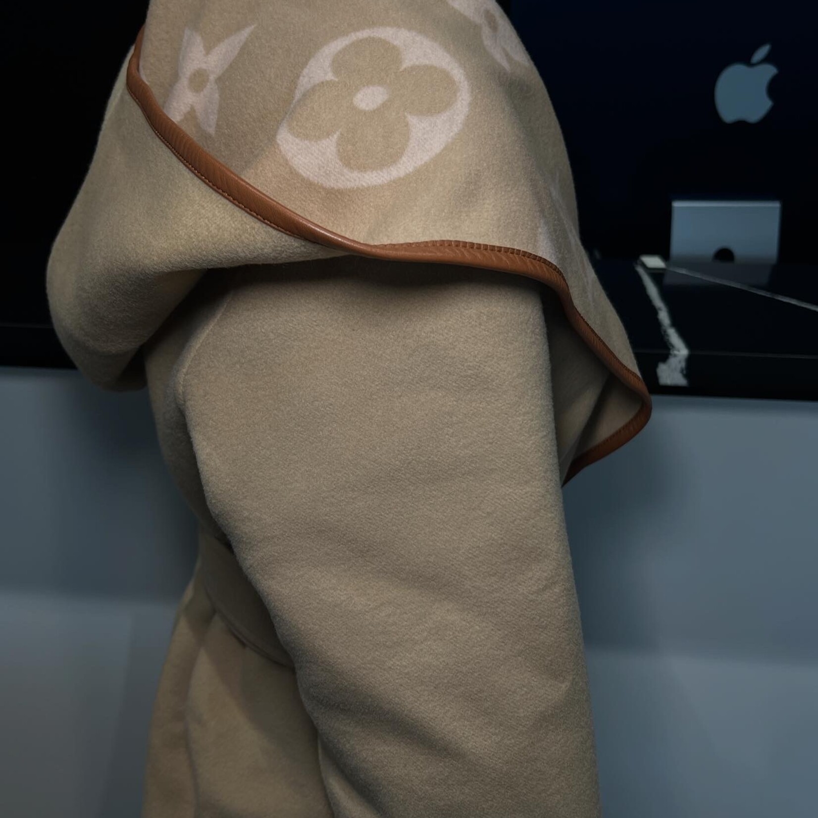 Louis Vuitton Louis Vuitton 2022 Wrap Monogram Coat