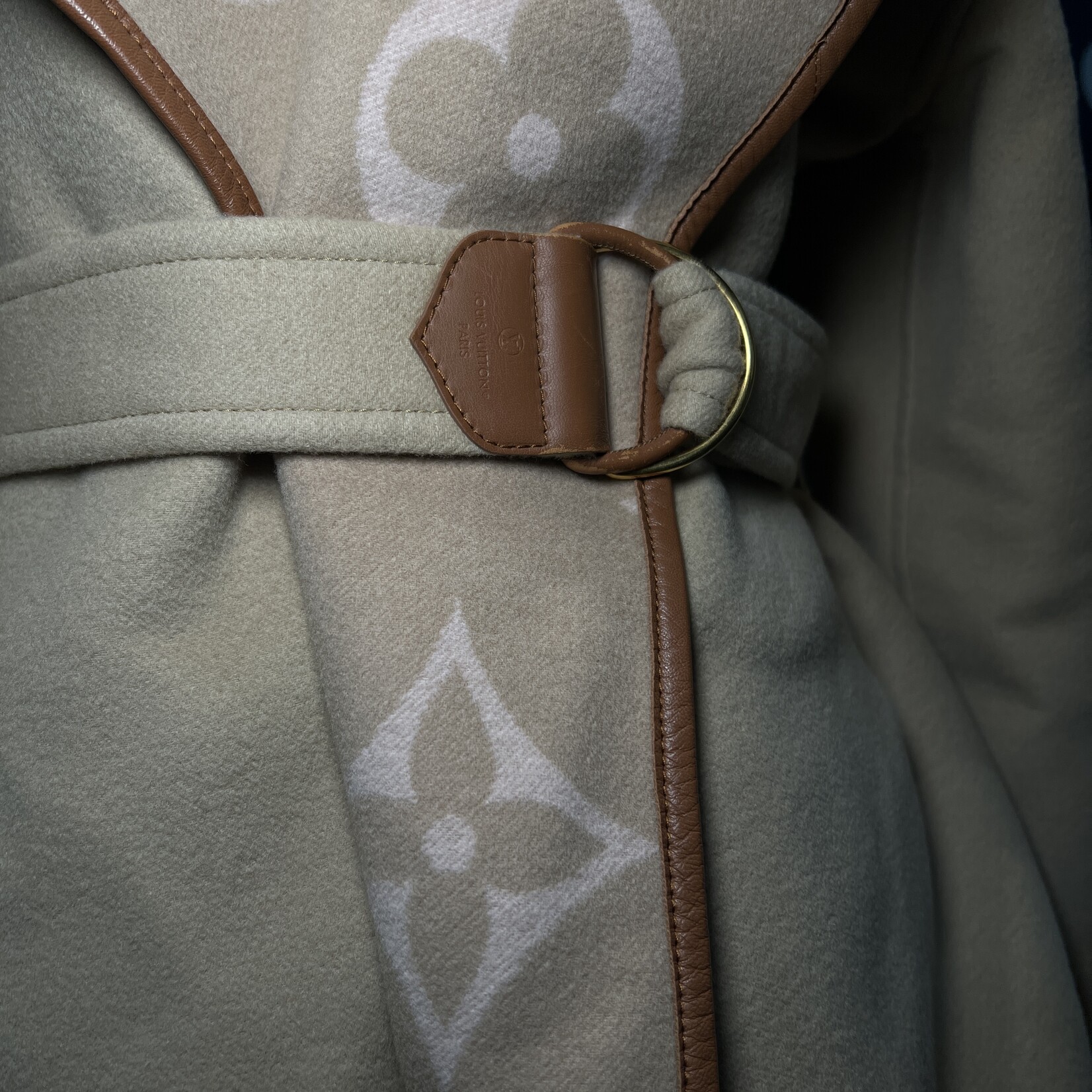 Louis Vuitton Louis Vuitton 2022 Wrap Monogram Coat