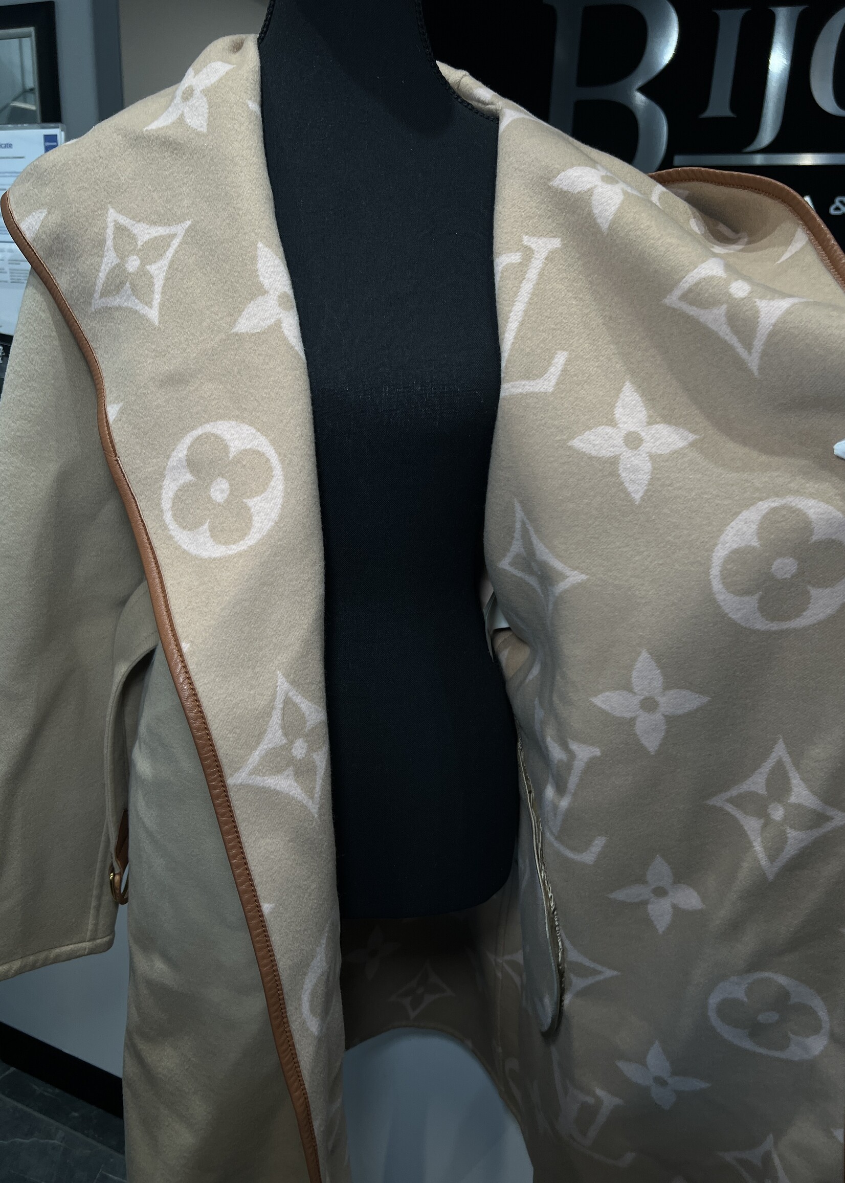 Louis Vuitton SOLD- Louis Vuitton 2022 Wrap Monogram Coat
