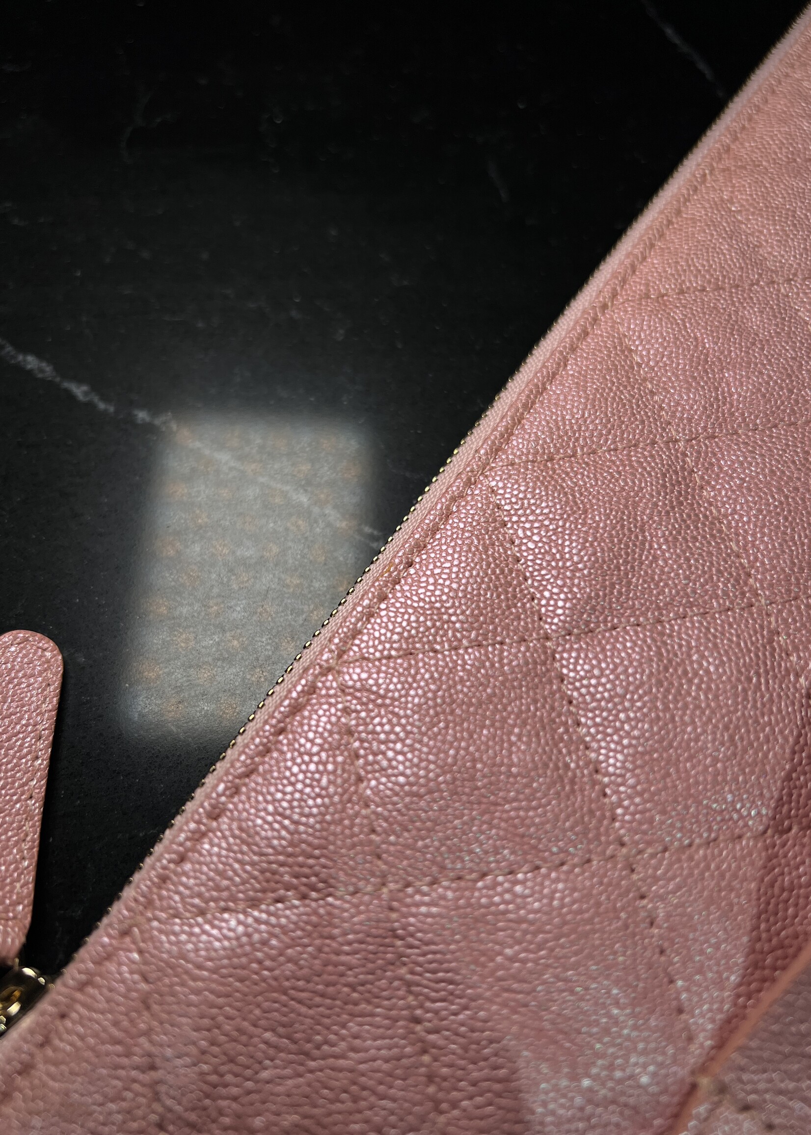 Chanel SOLD - Chanel Iridescent 19S Pearl Clutch