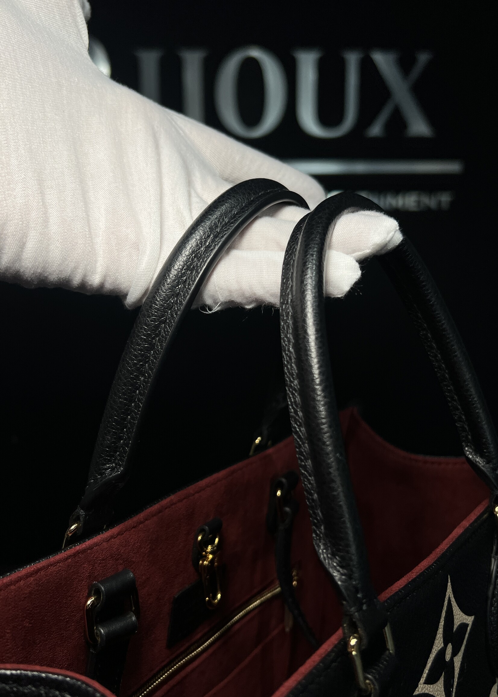 Louis Vuitton SOLD - Louis Vuitton On The Go MM Bicolor