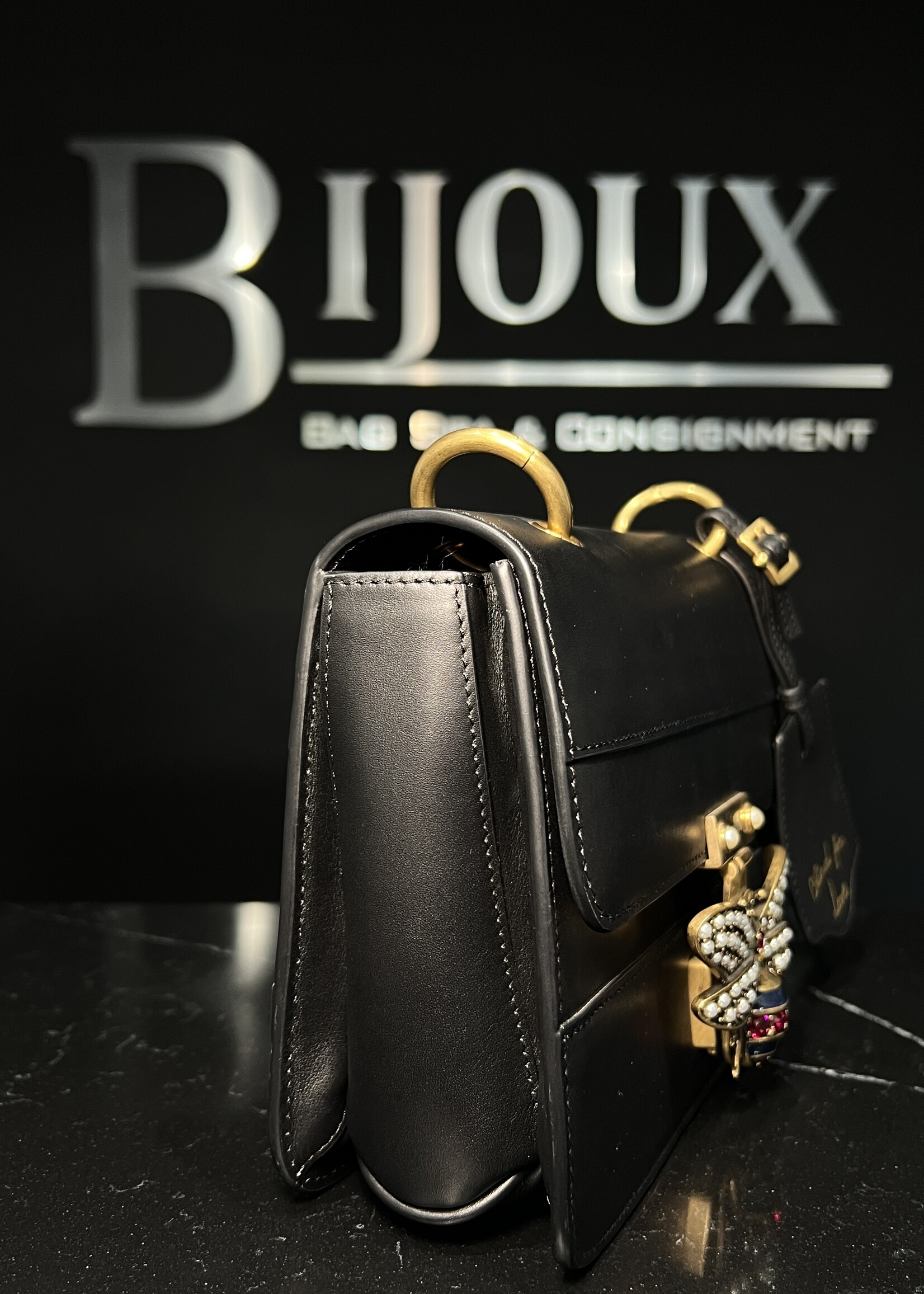 Gucci Gucci Margaret Queen Bee  Black