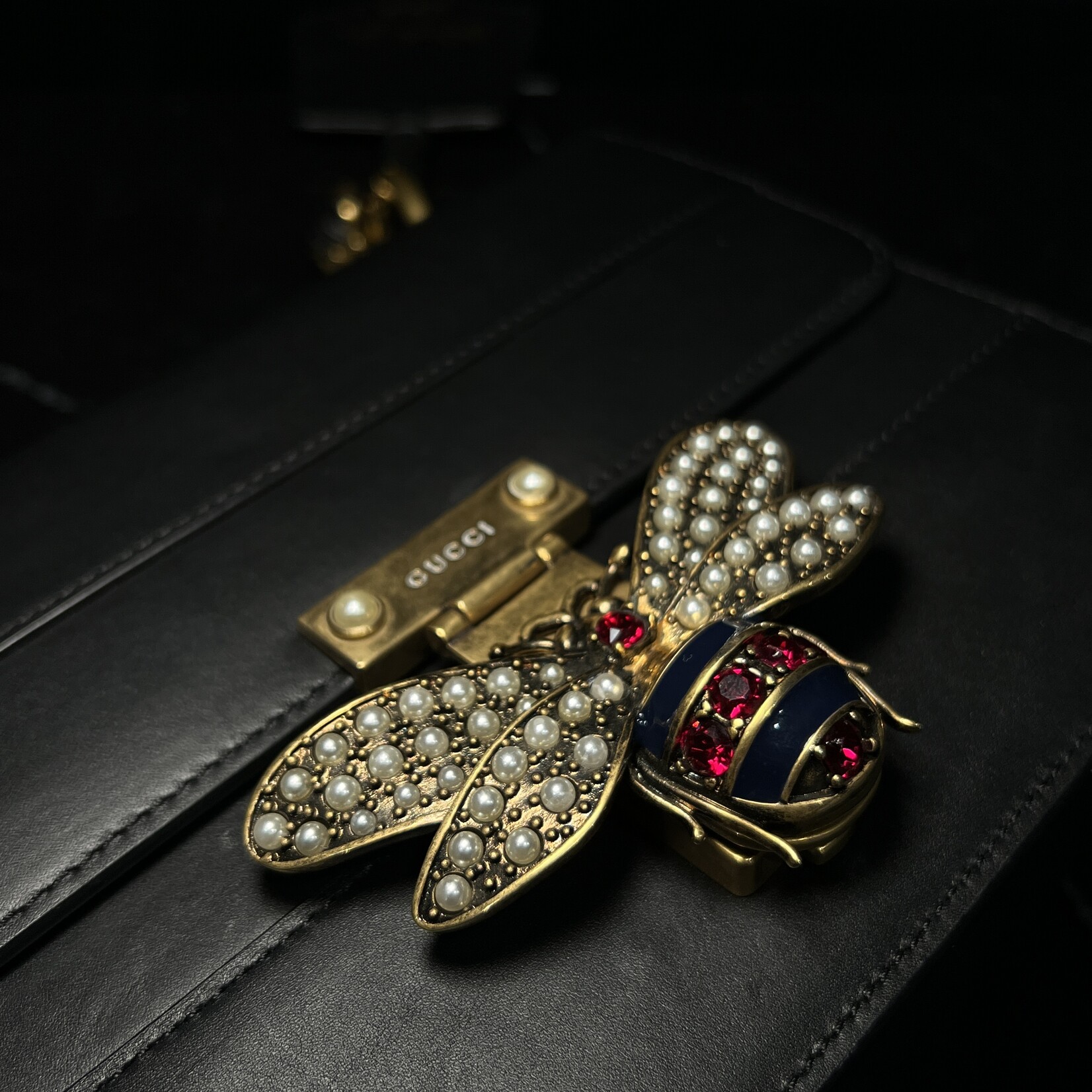 Gucci Gucci Margaret Queen Bee  Black