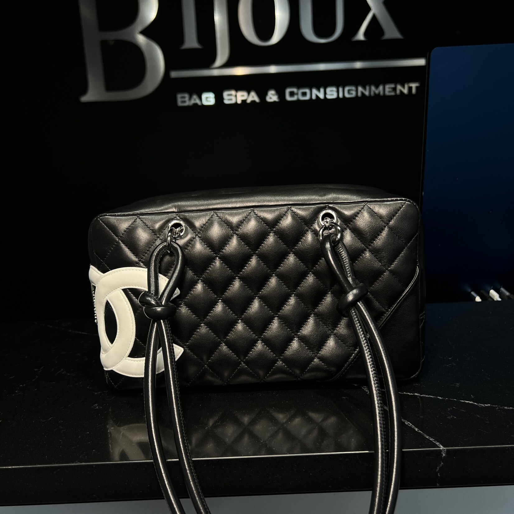 Chanel SOLD - Chanel Cambon Leather Shoulder Bag