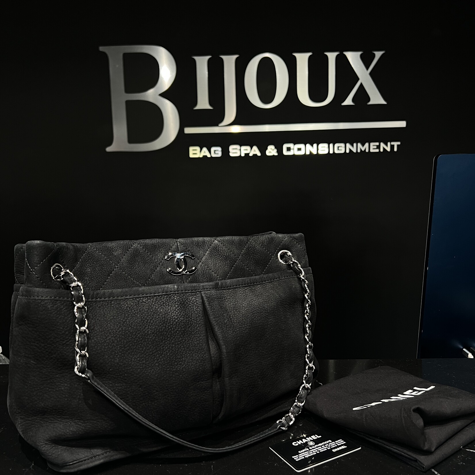 Chanel SOLD- Chanel Soft Suede Natural Tote