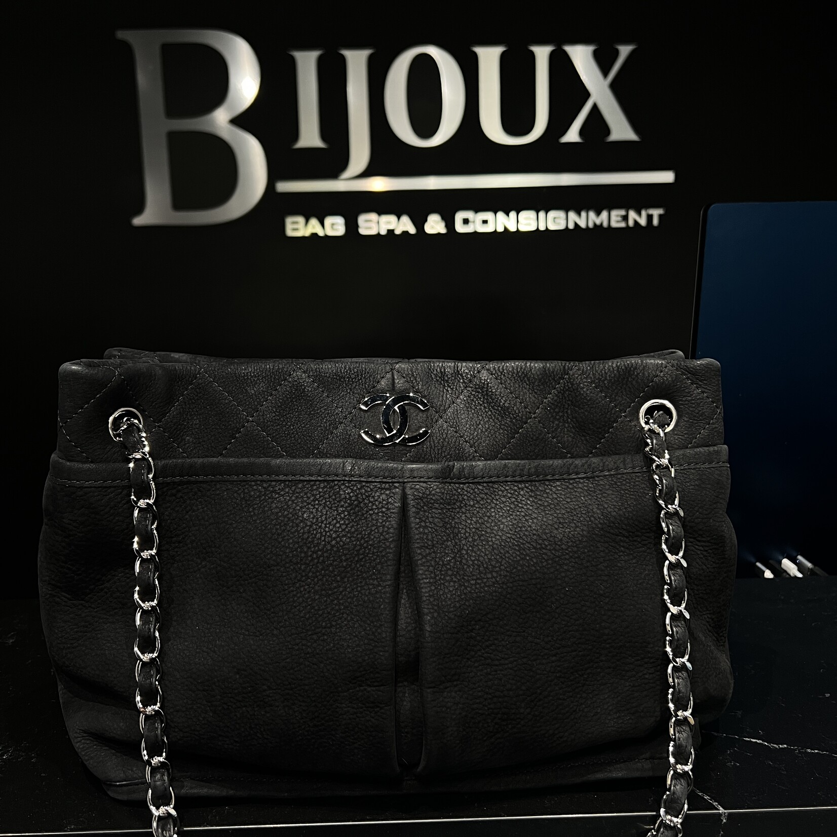 Chanel SOLD- Chanel Soft Suede Natural Tote