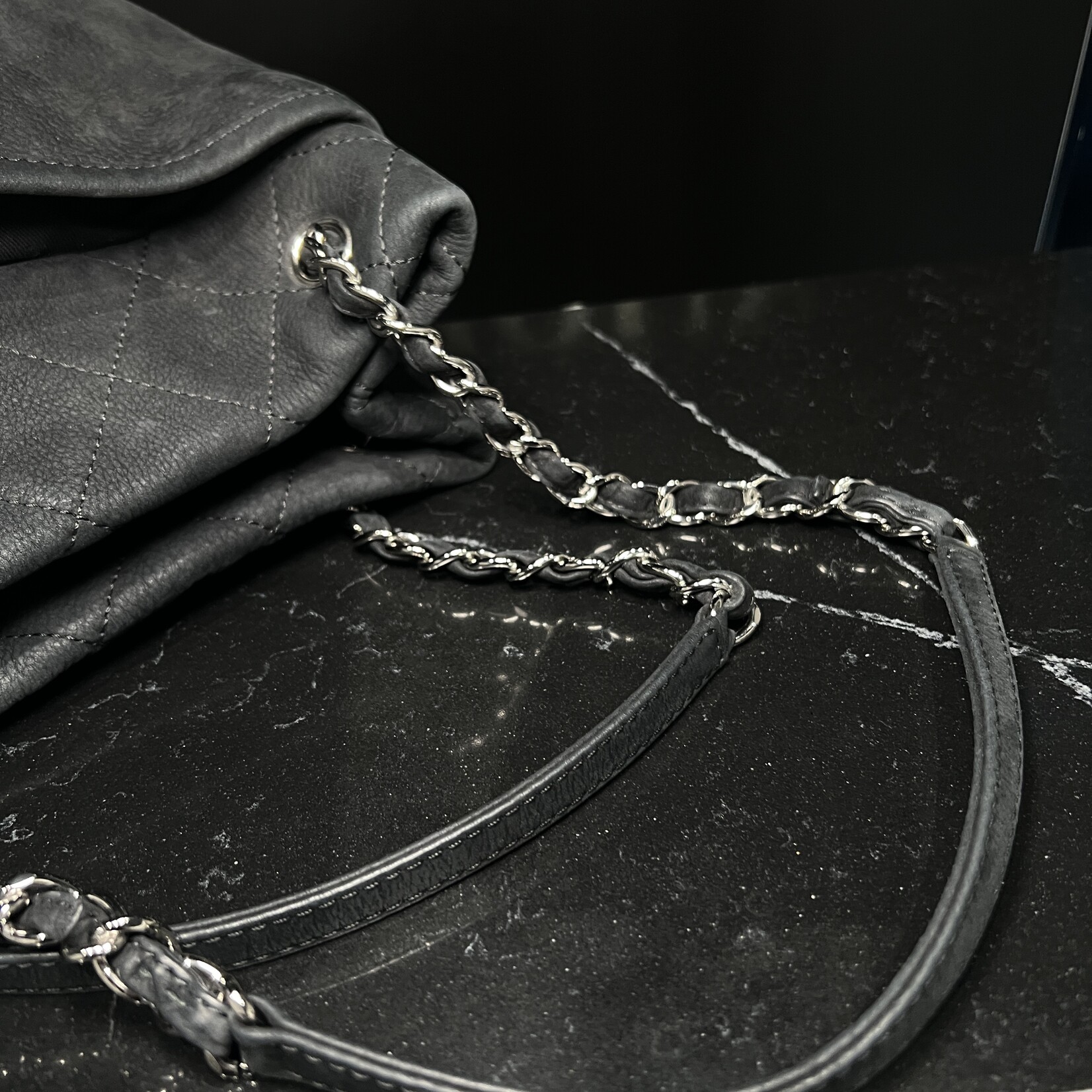 Chanel SOLD- Chanel Soft Suede Natural Tote