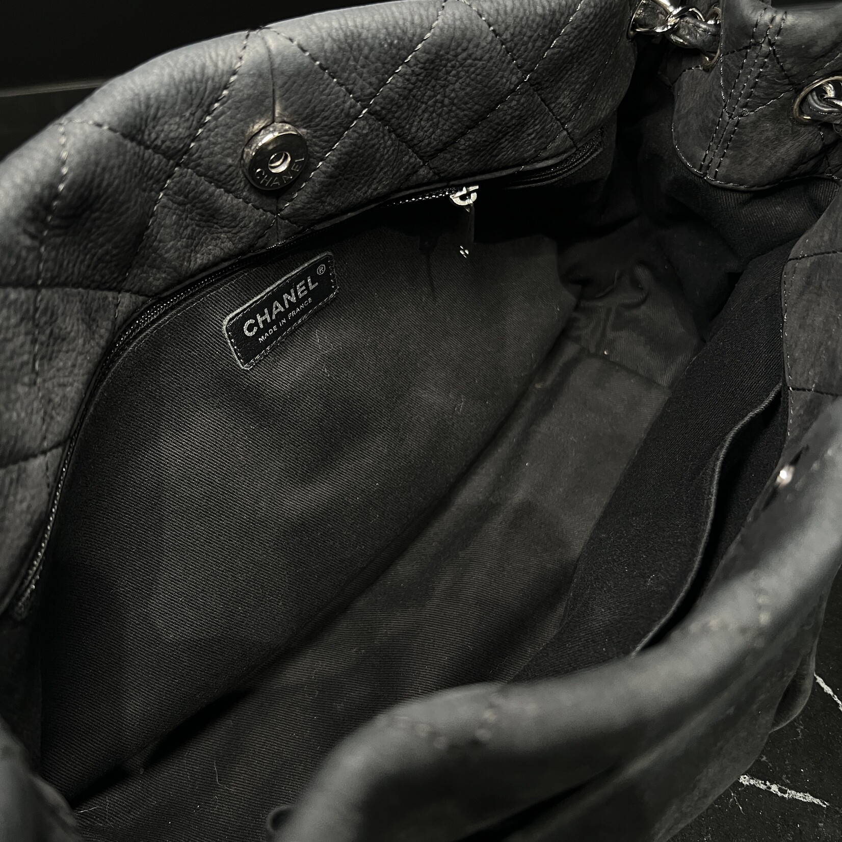 Chanel SOLD- Chanel Soft Suede Natural Tote