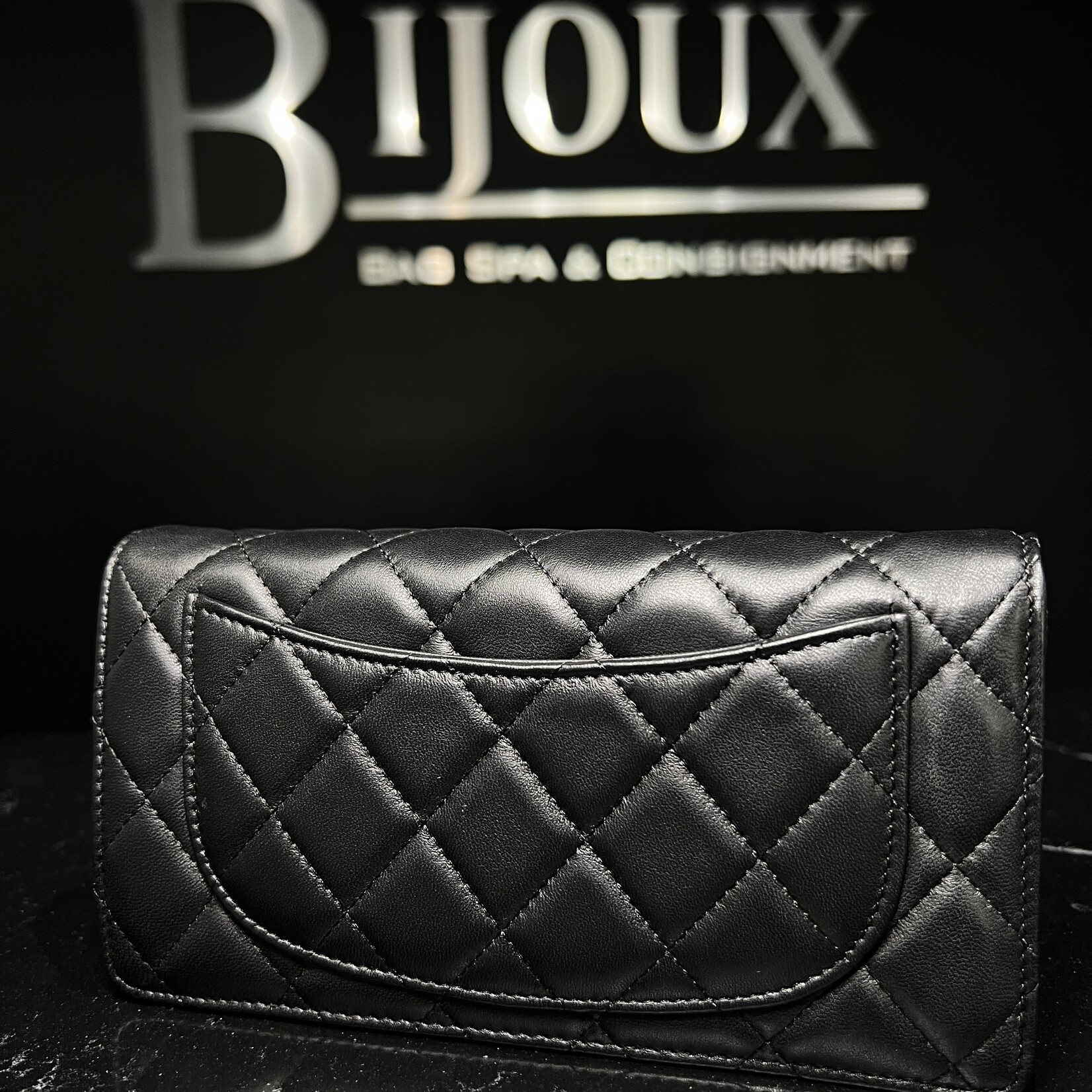 Chanel SOLD- Chanel Lambskin Bifold Wallet Long