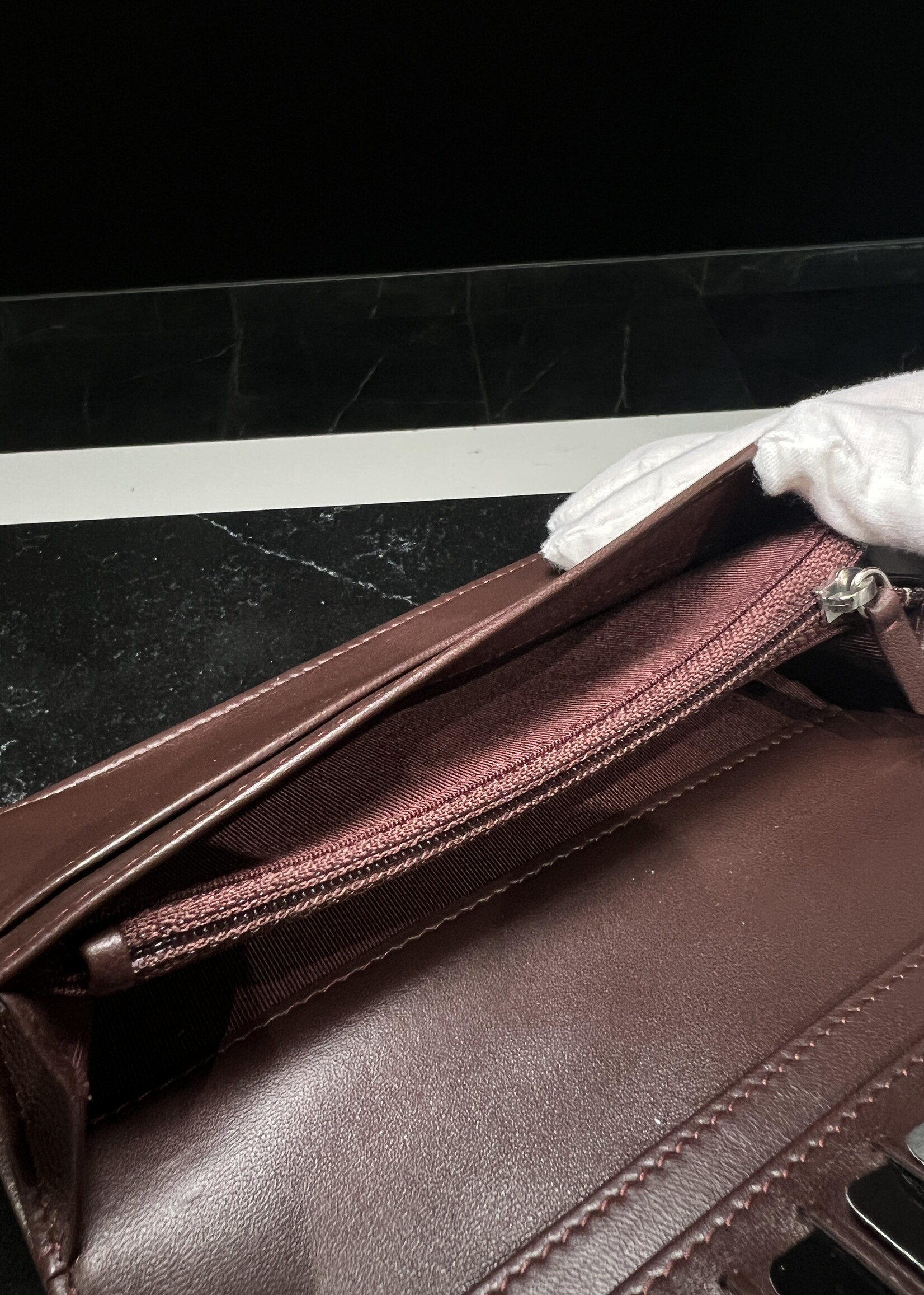 Chanel SOLD- Chanel Lambskin Bifold Wallet Long