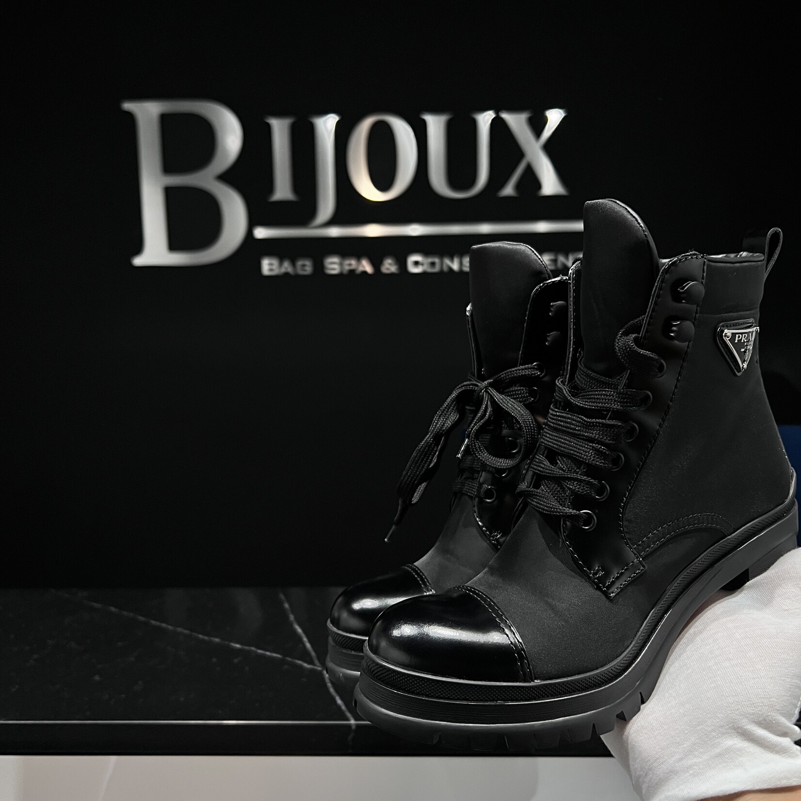 Prada Prada Re-Nylon Boots 36.5