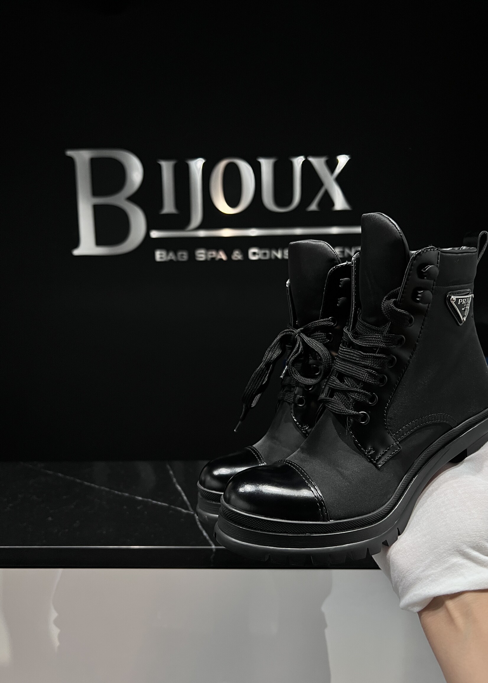 Prada Prada Re-Nylon Boots 36.5