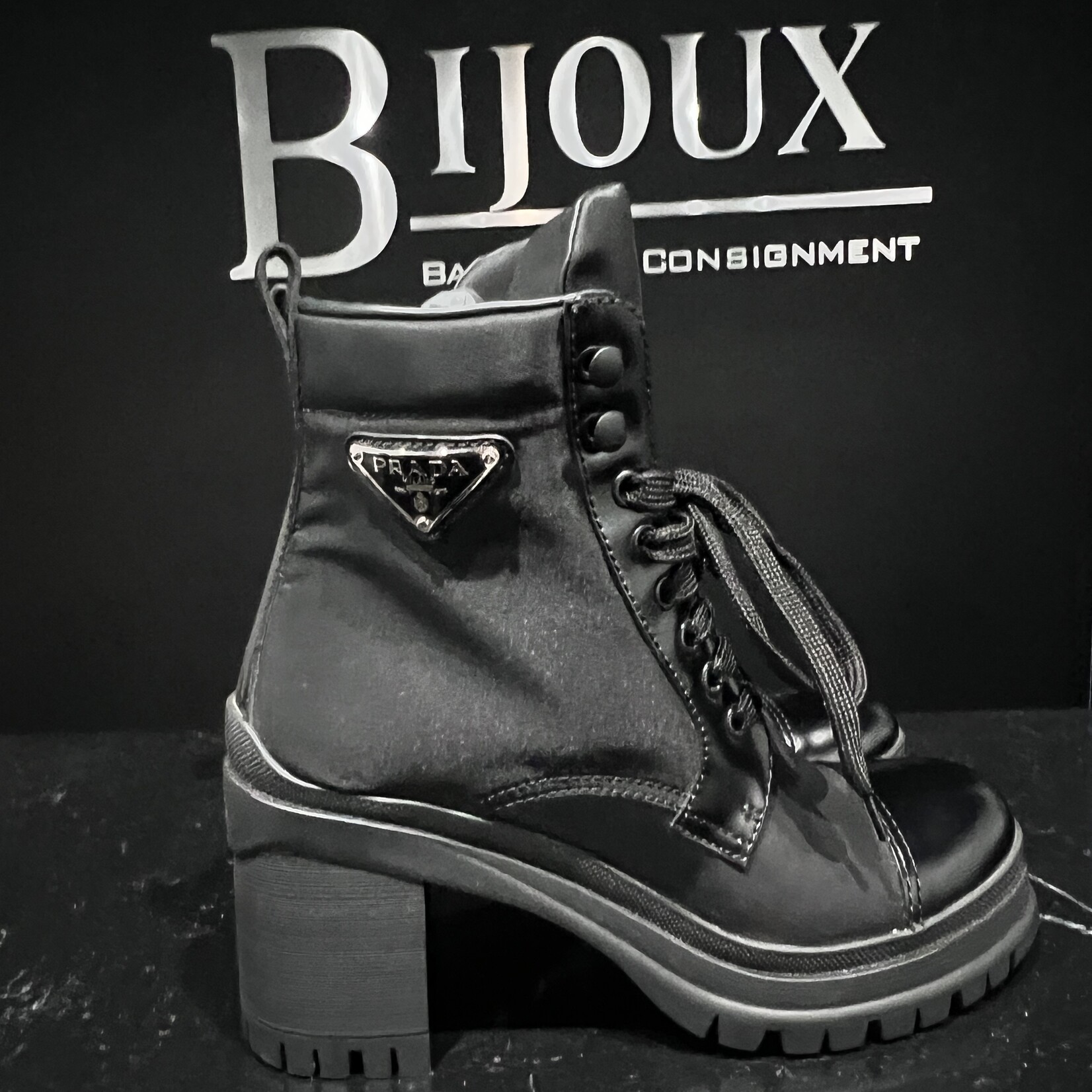 Prada Prada Re-Nylon Boots 36.5