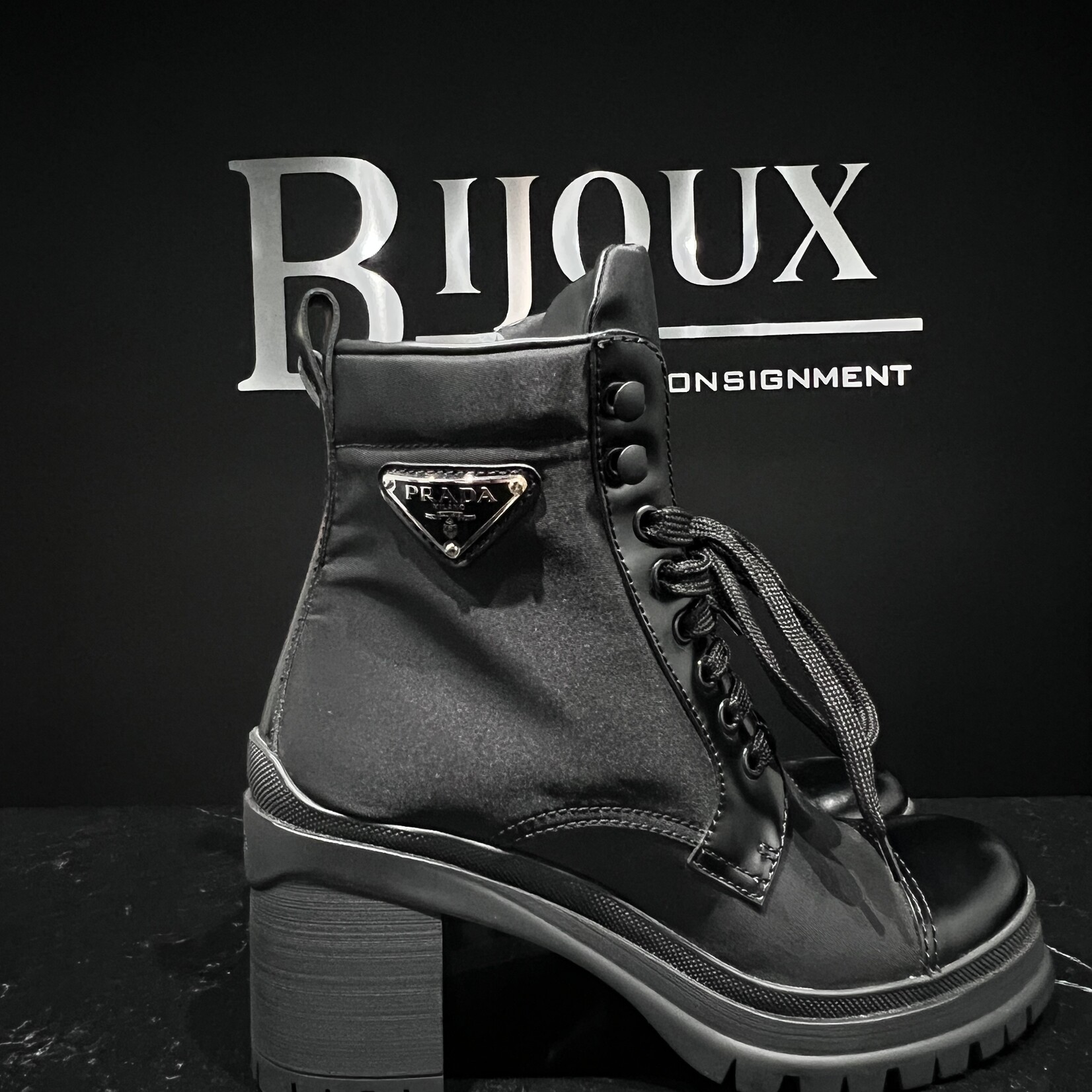 Prada Prada Re-Nylon Boots 36.5