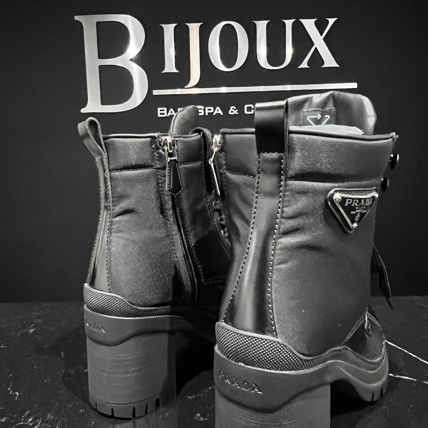 Prada Prada Re-Nylon Boots 36.5