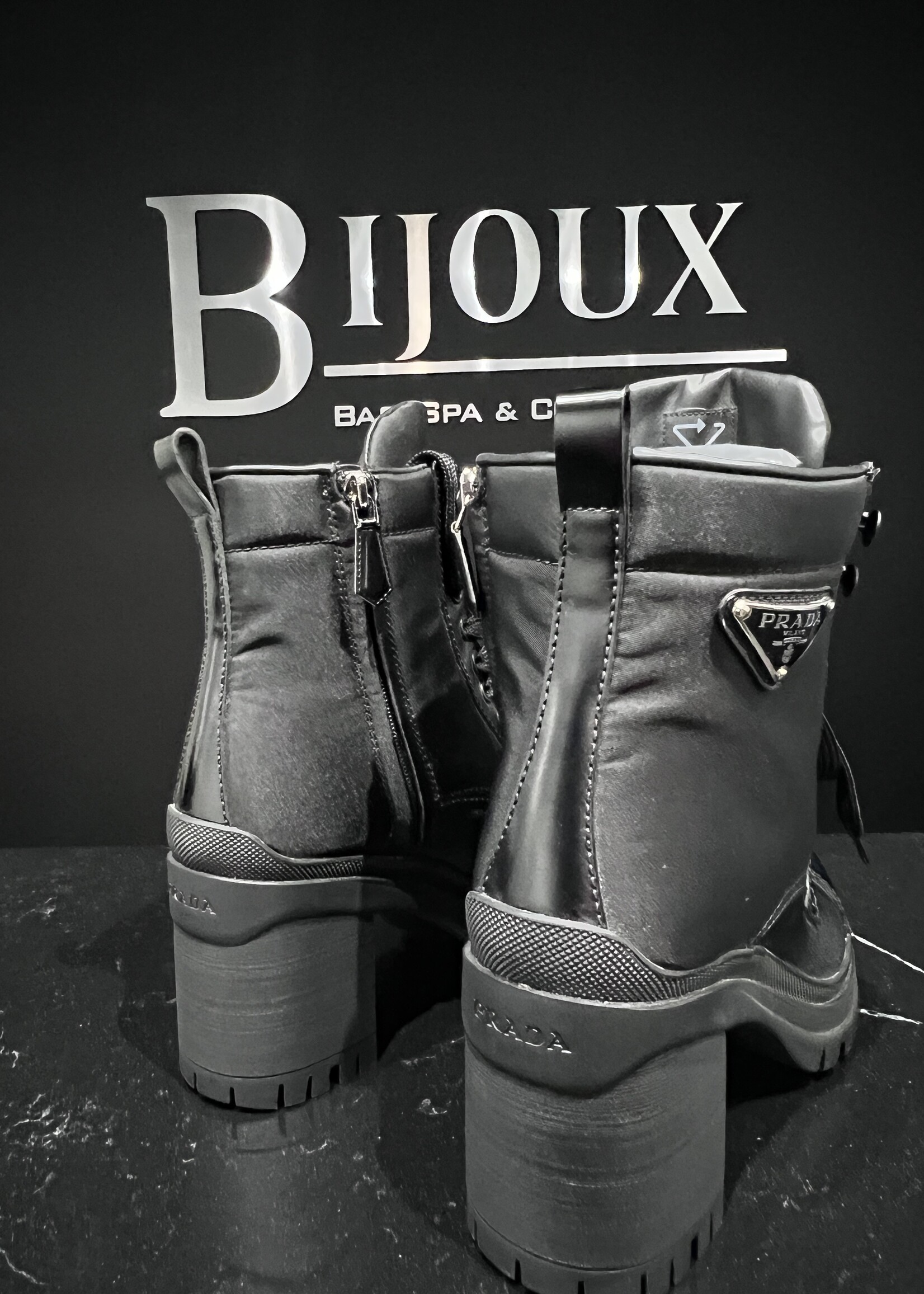 Prada Prada Re-Nylon Boots 36.5