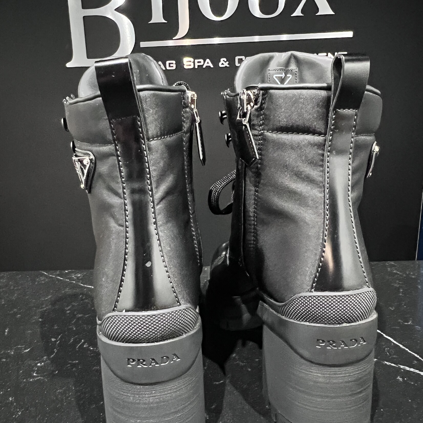 Prada Prada Re-Nylon Boots 36.5