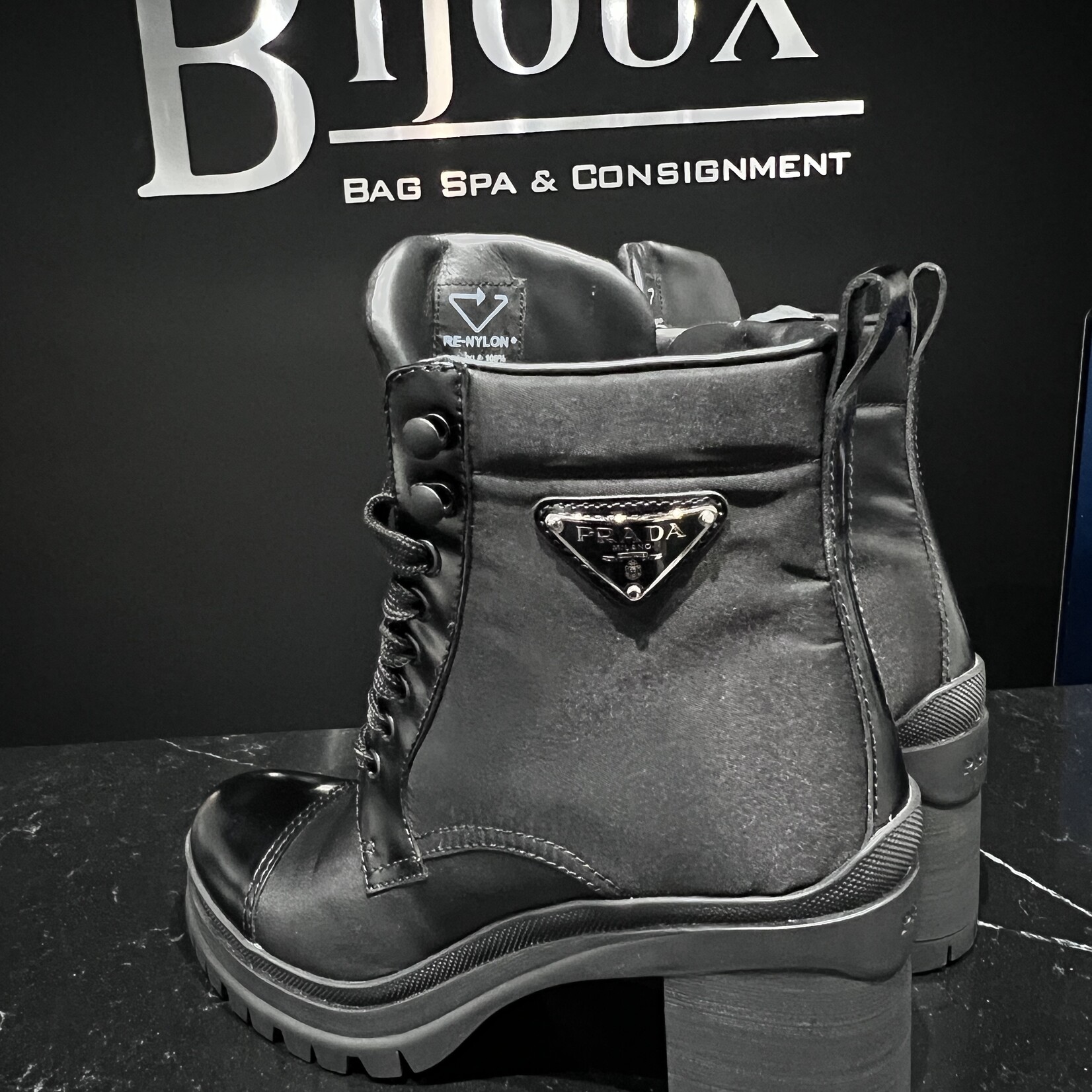 Prada Prada Re-Nylon Boots 36.5