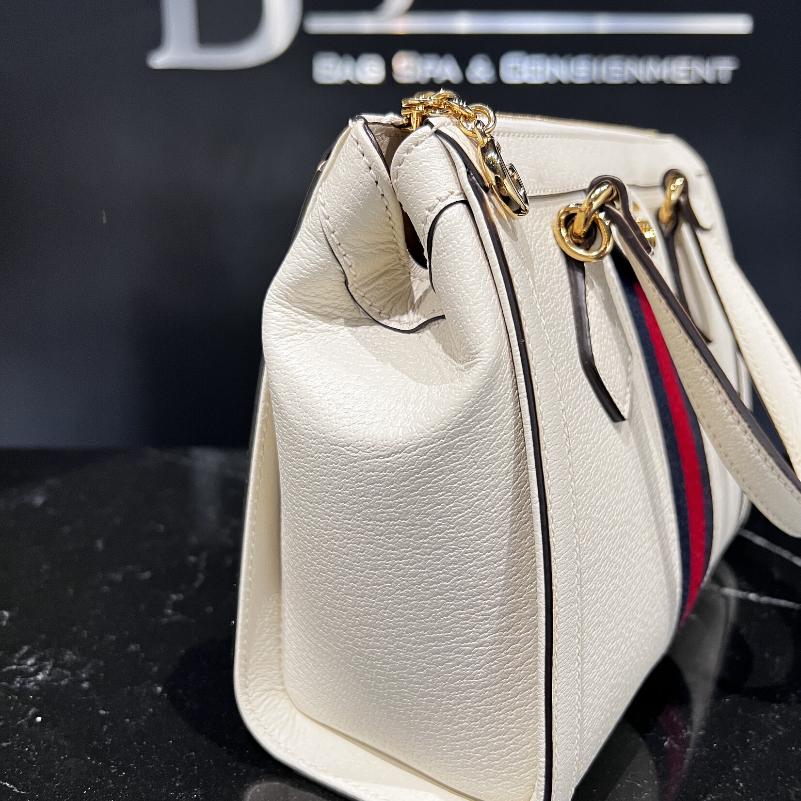 Gucci Gucci Web Ophidia Small Tote