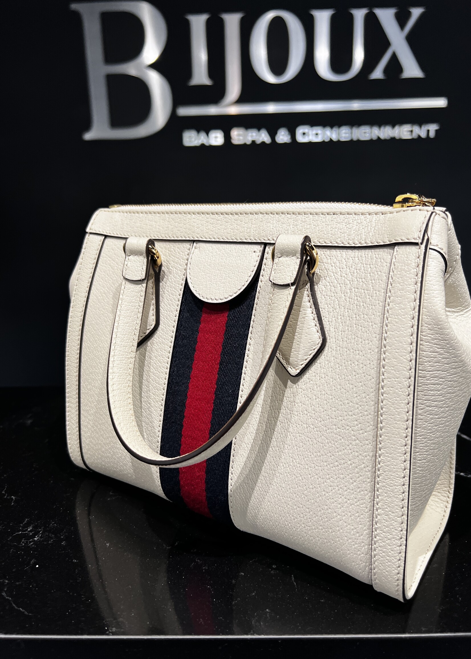 Gucci Gucci Web Ophidia Small Tote