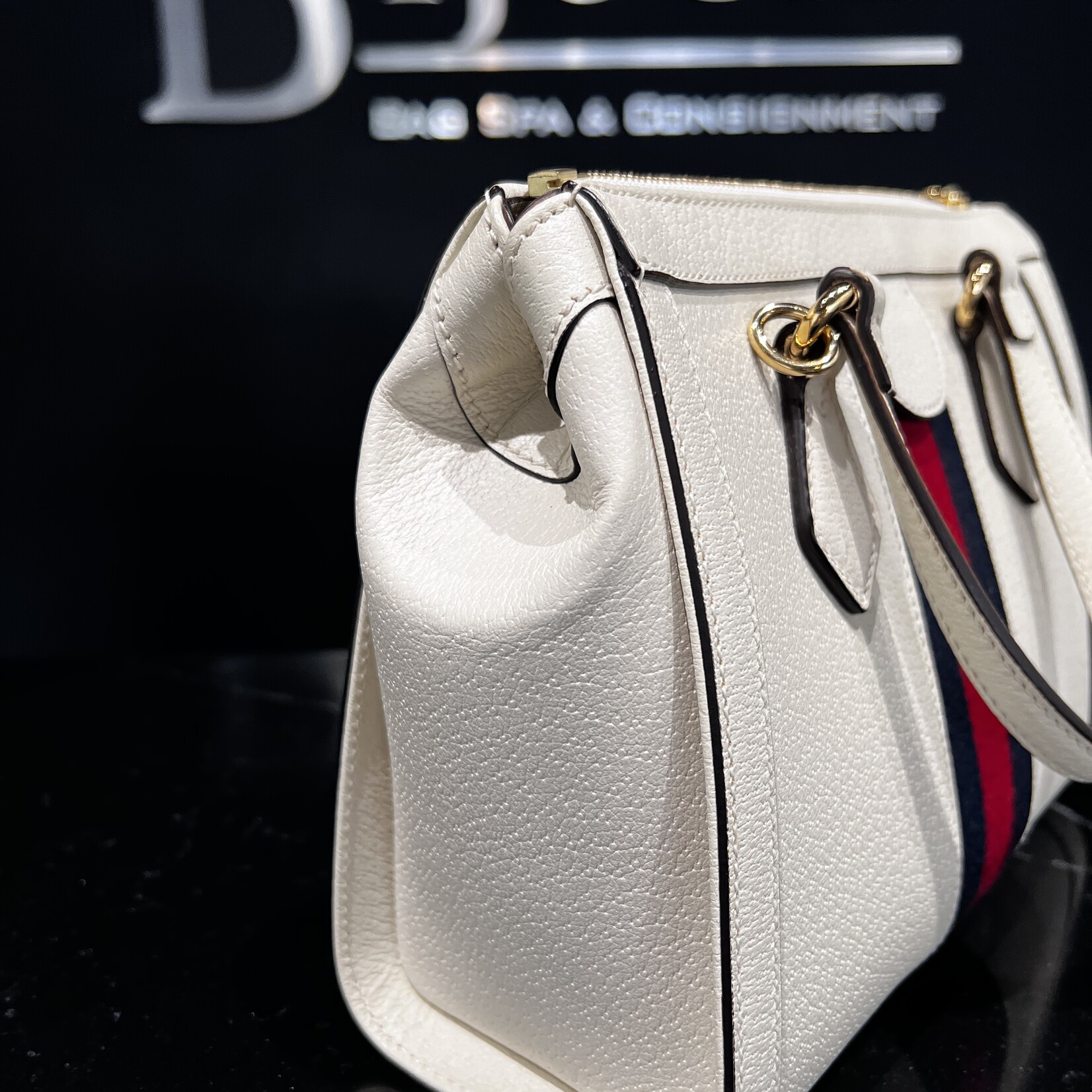 Gucci Gucci Web Ophidia Small Tote