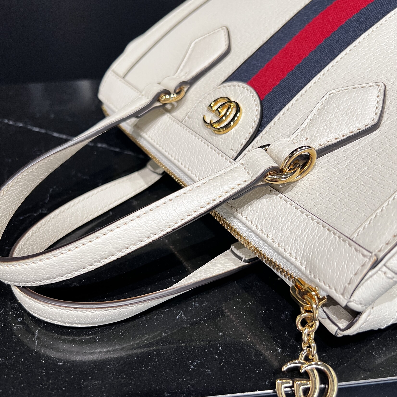 Gucci Gucci Web Ophidia Small Tote