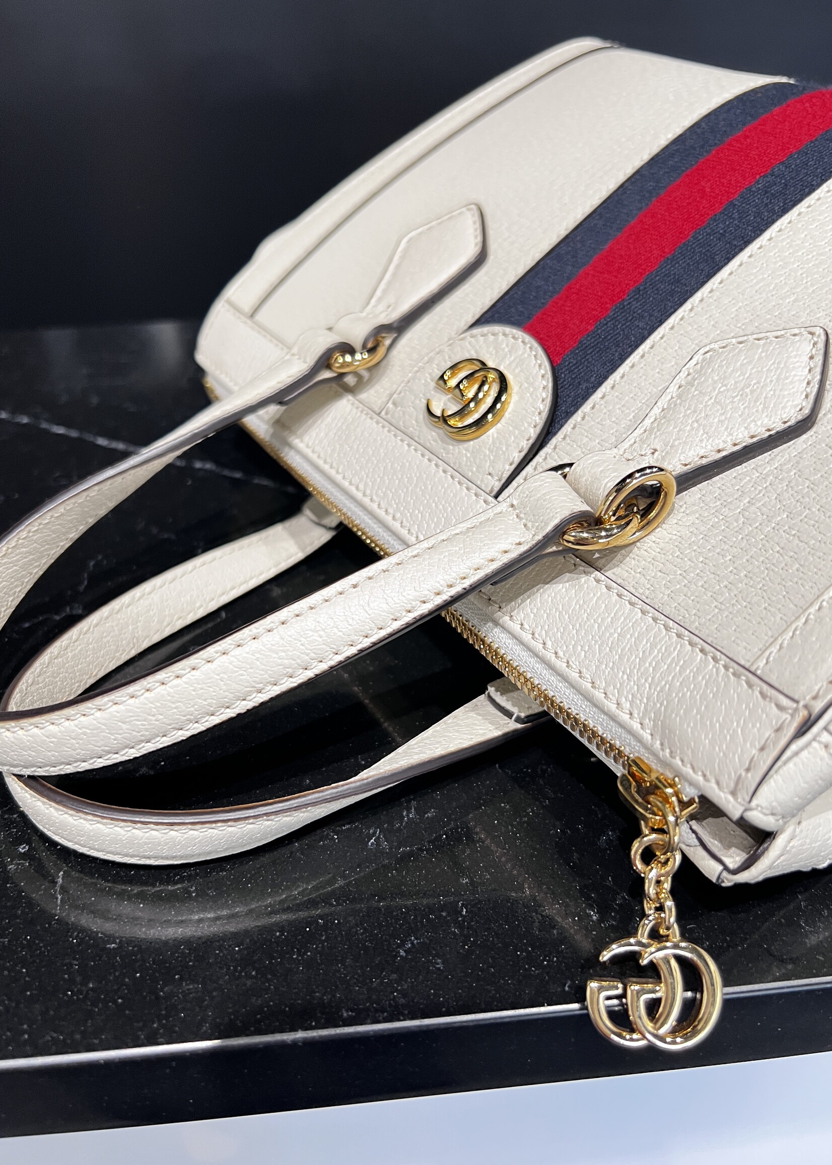 Gucci Gucci Web Ophidia Small Tote