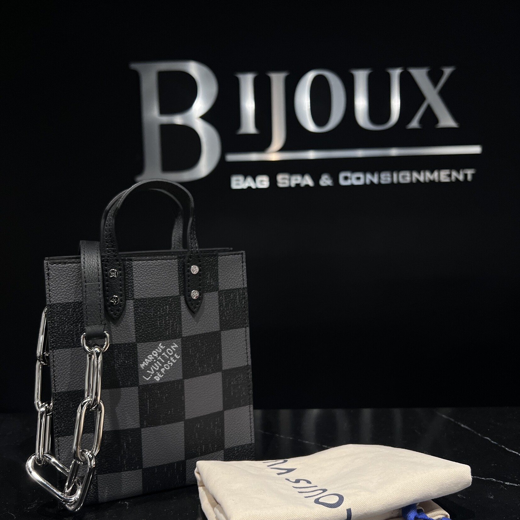 Louis Vuitton Louis Vuitton Sac Plat XS