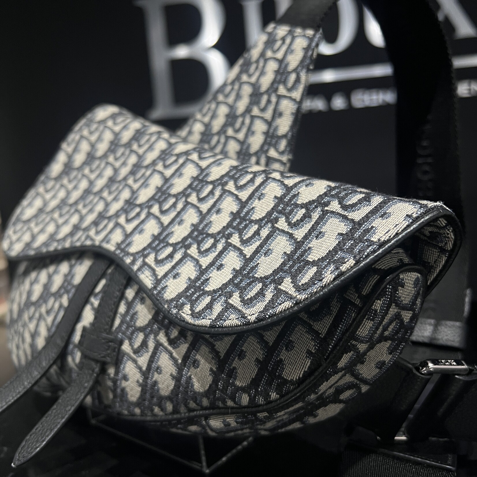 Christian Dior Christian Dior Mens Saddle Crossbody