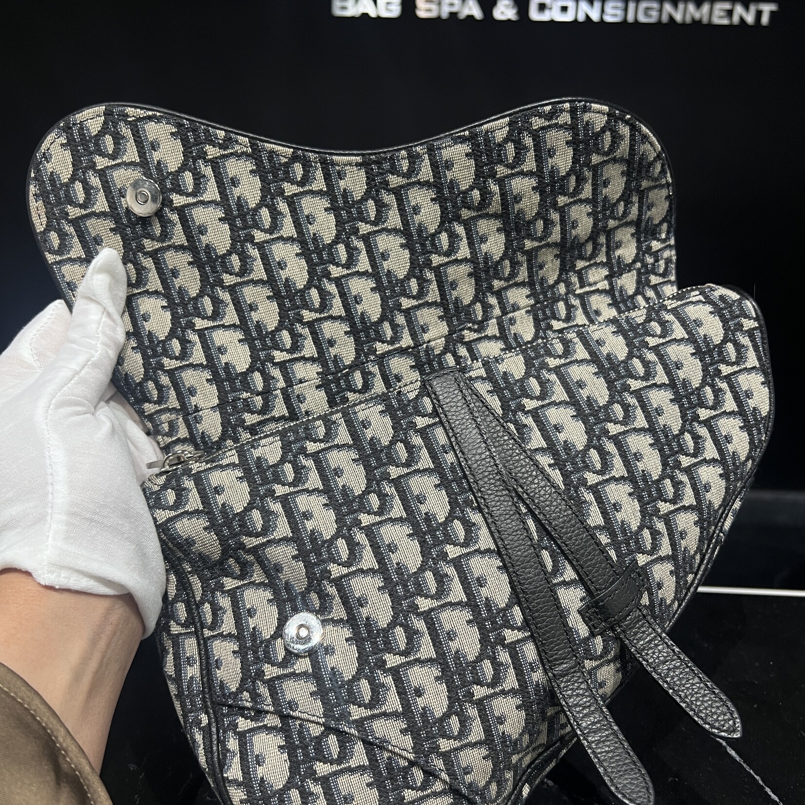 Christian Dior Christian Dior Mens Saddle Crossbody