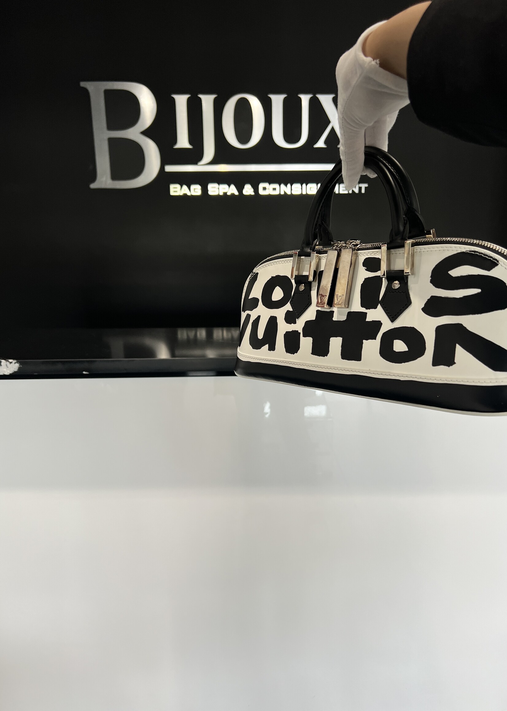 Louis Vuitton Louis Vuitton Graffiti Handbag