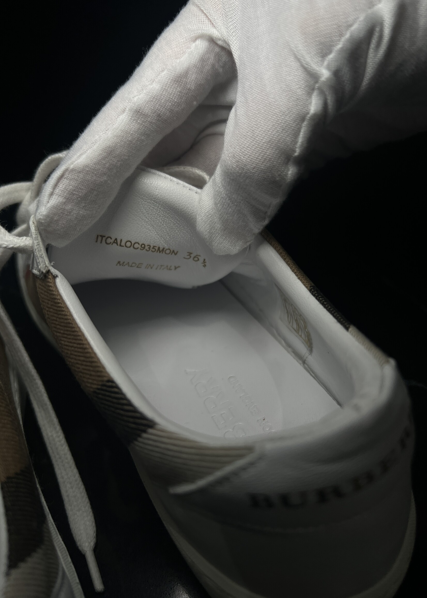 Burberry Burberry House Check Sneakers 36.5