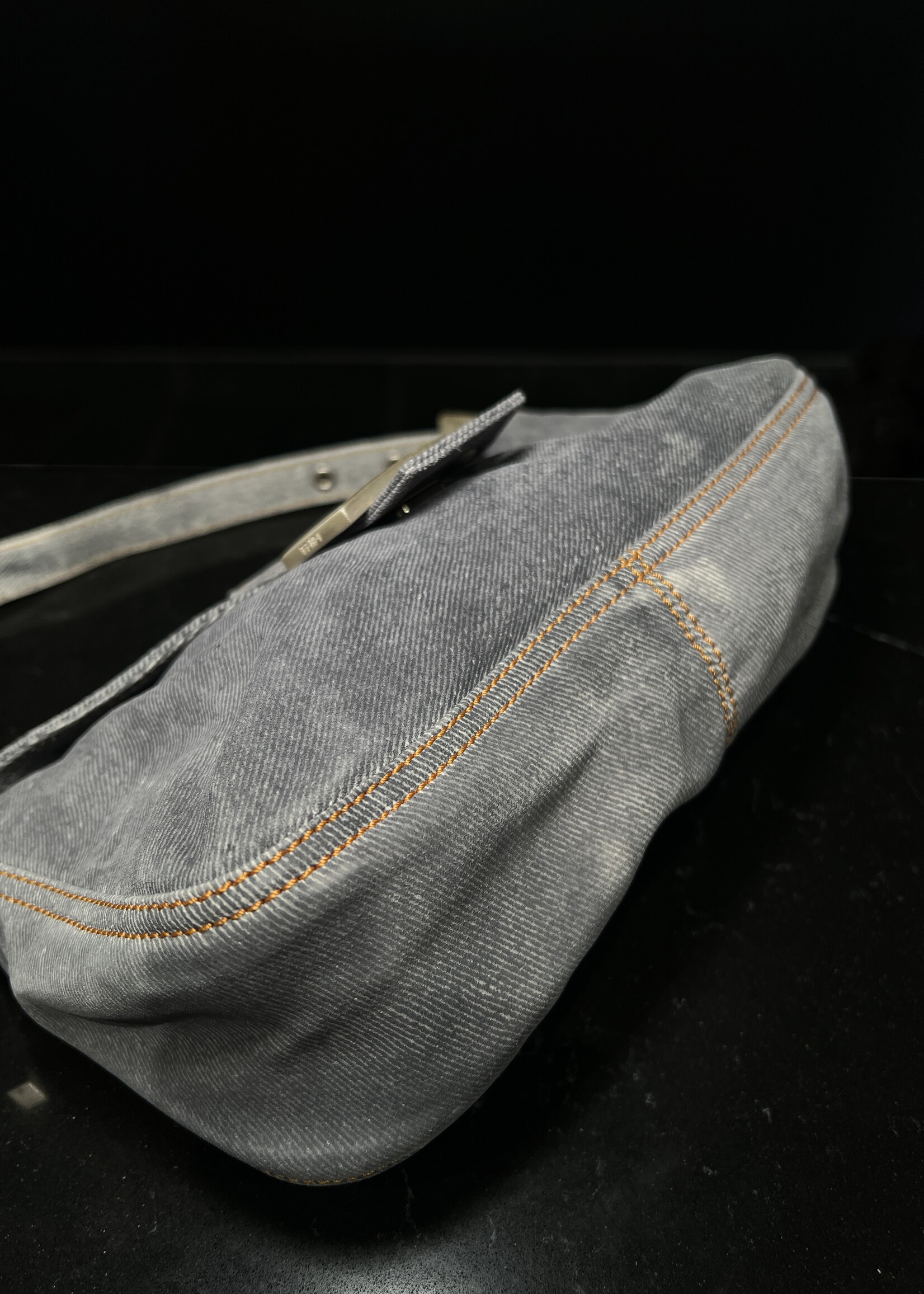 Fendi SOLD- Fendi Denim Baguette