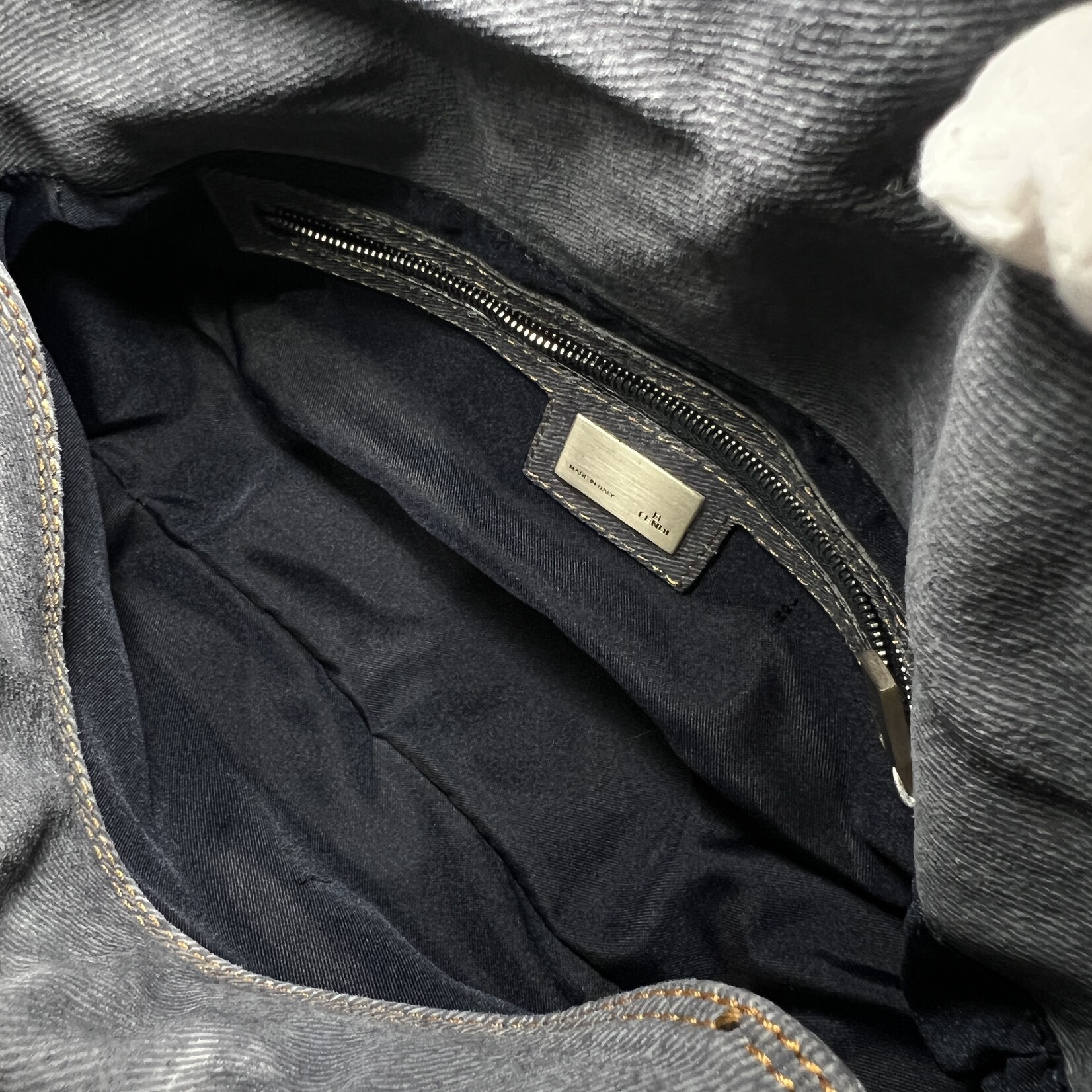 Fendi SOLD- Fendi Denim Baguette