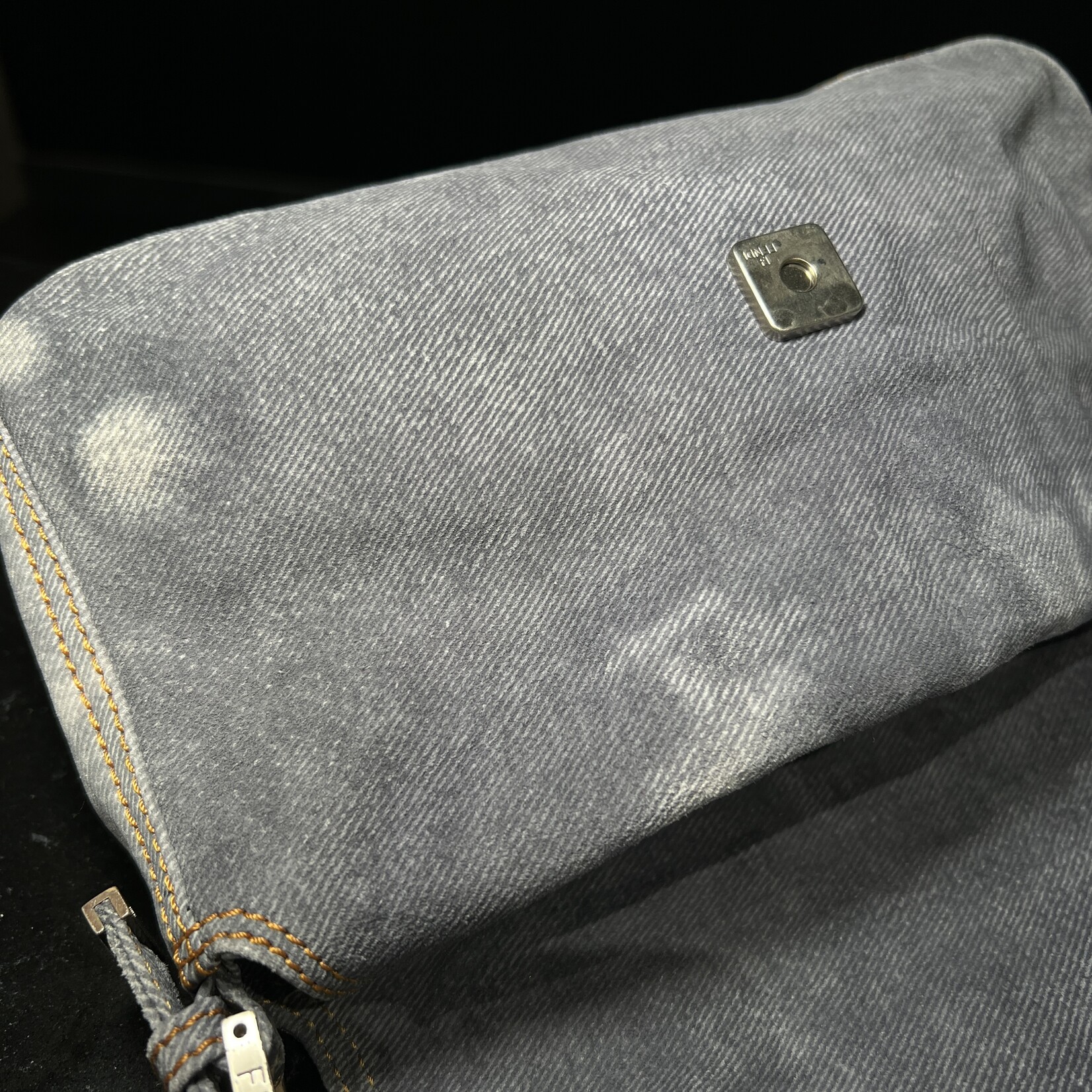Fendi SOLD- Fendi Denim Baguette