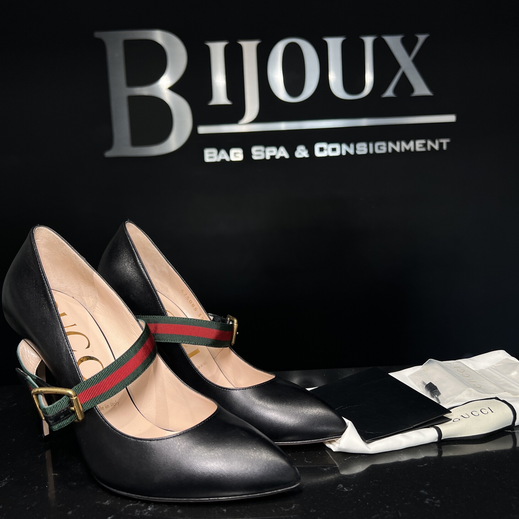 Gucci SOLD - Gucci Sylvie Pump 39.5