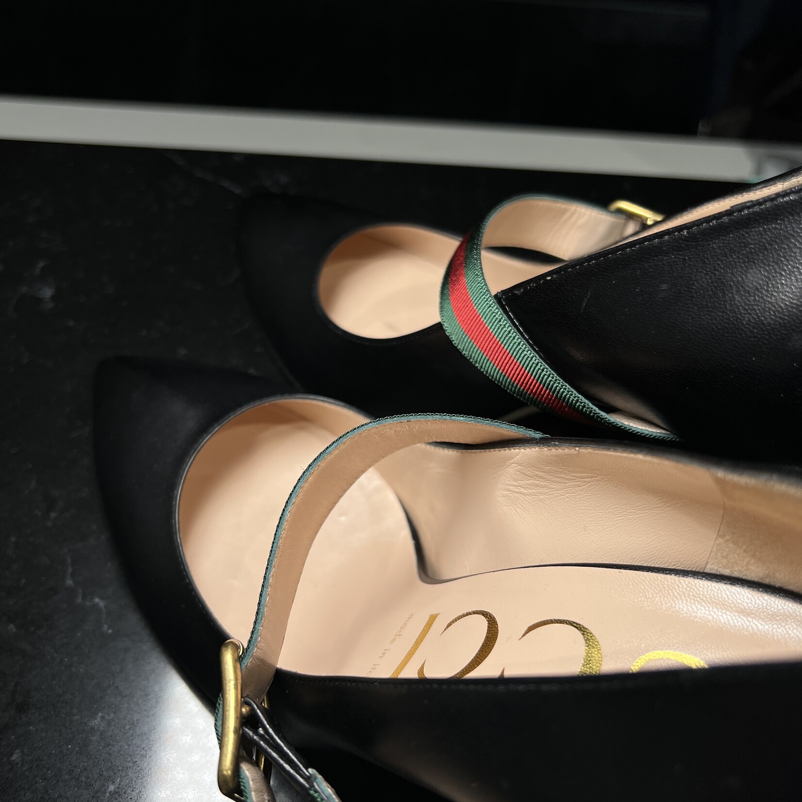 Gucci SOLD - Gucci Sylvie Pump 39.5