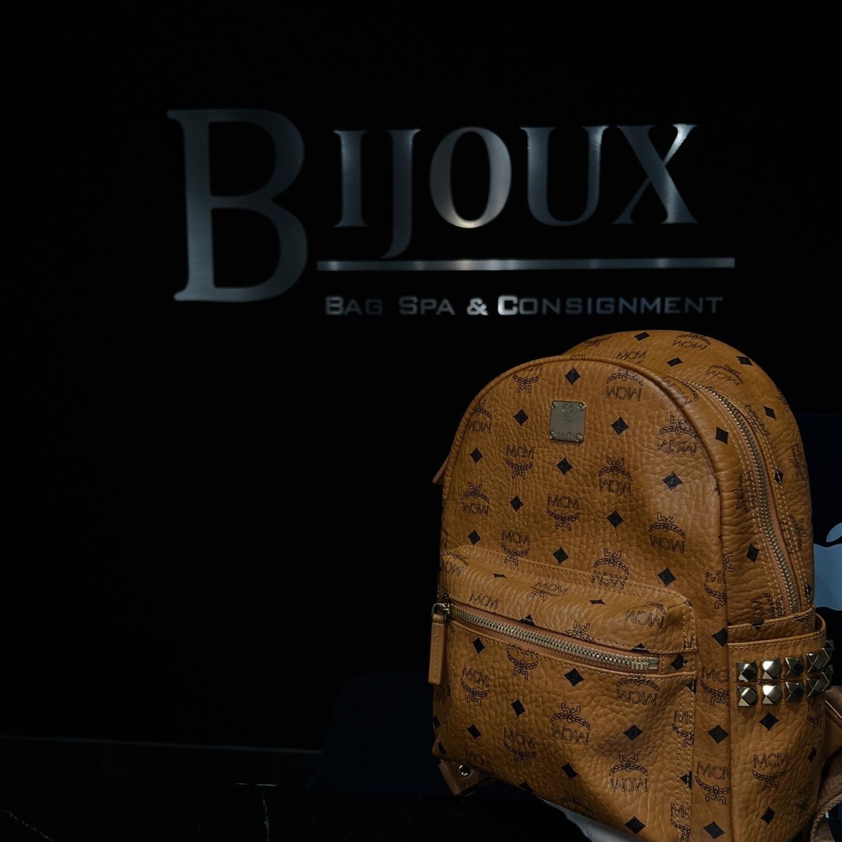 MCM  MCM Small Studded Backpack
